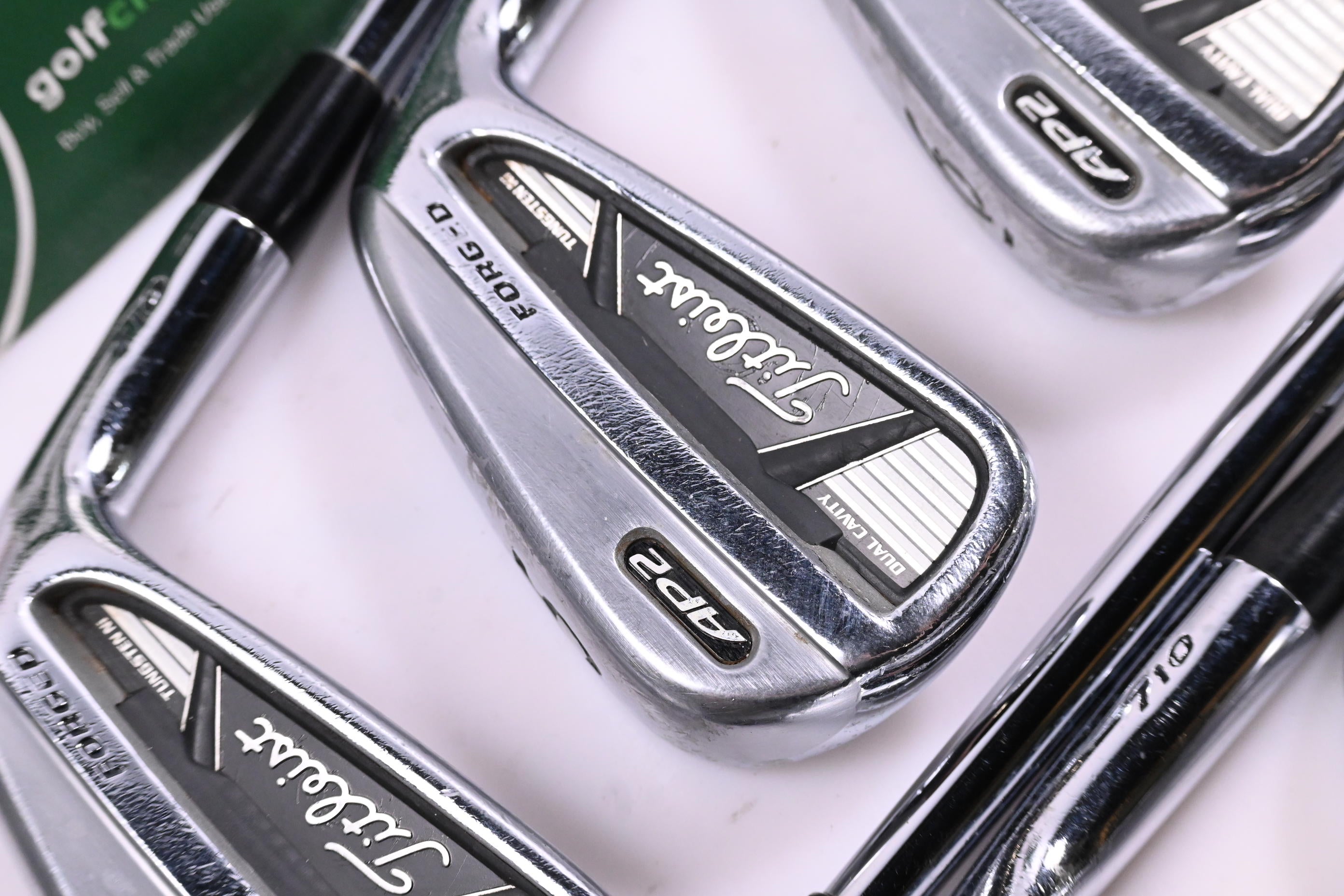 Titleist AP2 710 Irons / 4-PW / Stiff Flex Dynamic Gold S300 Shafts