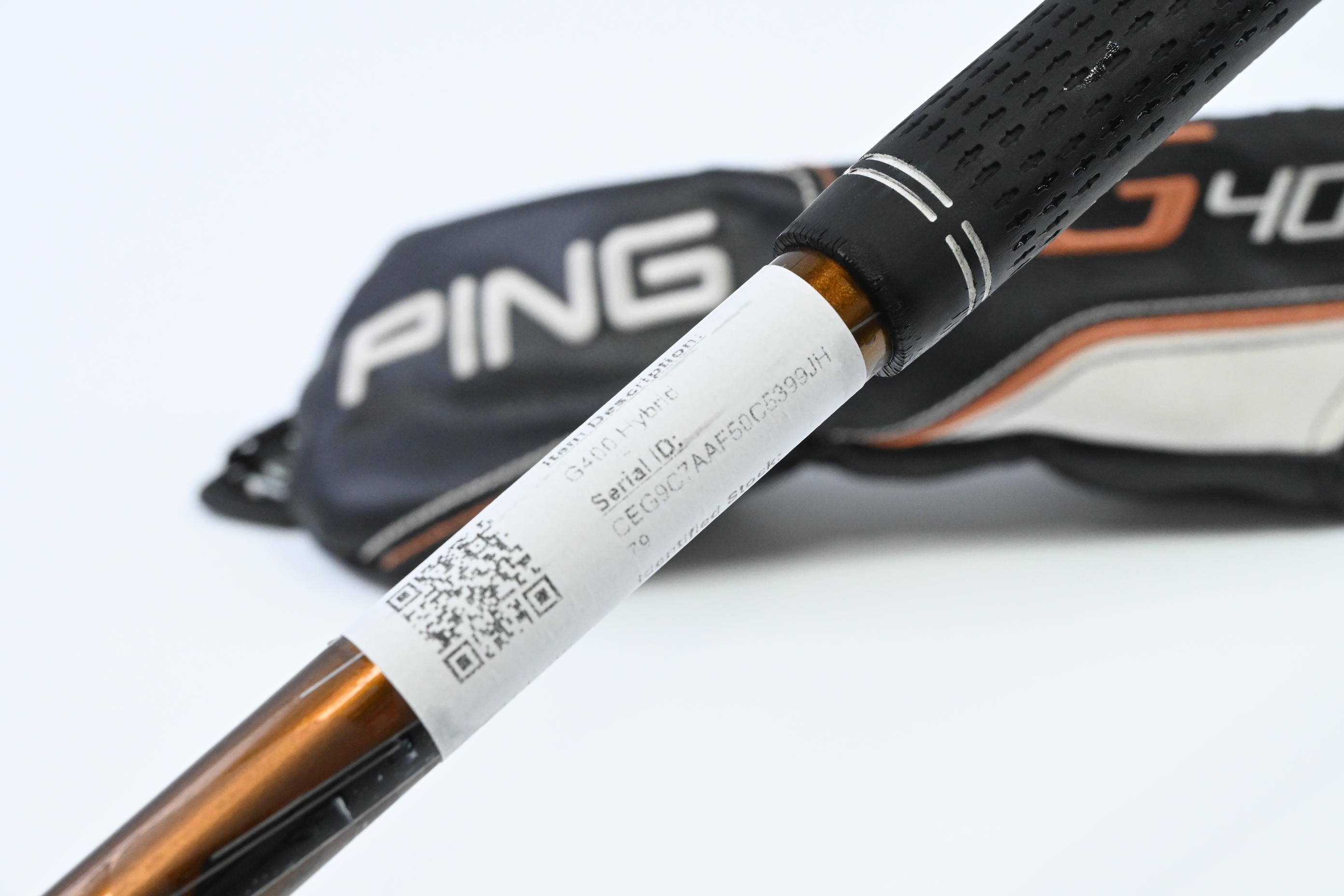 Ping G400 #3 Hybrid / 19 Degree / Regular Flex Ping Alta CB 70 Shaft