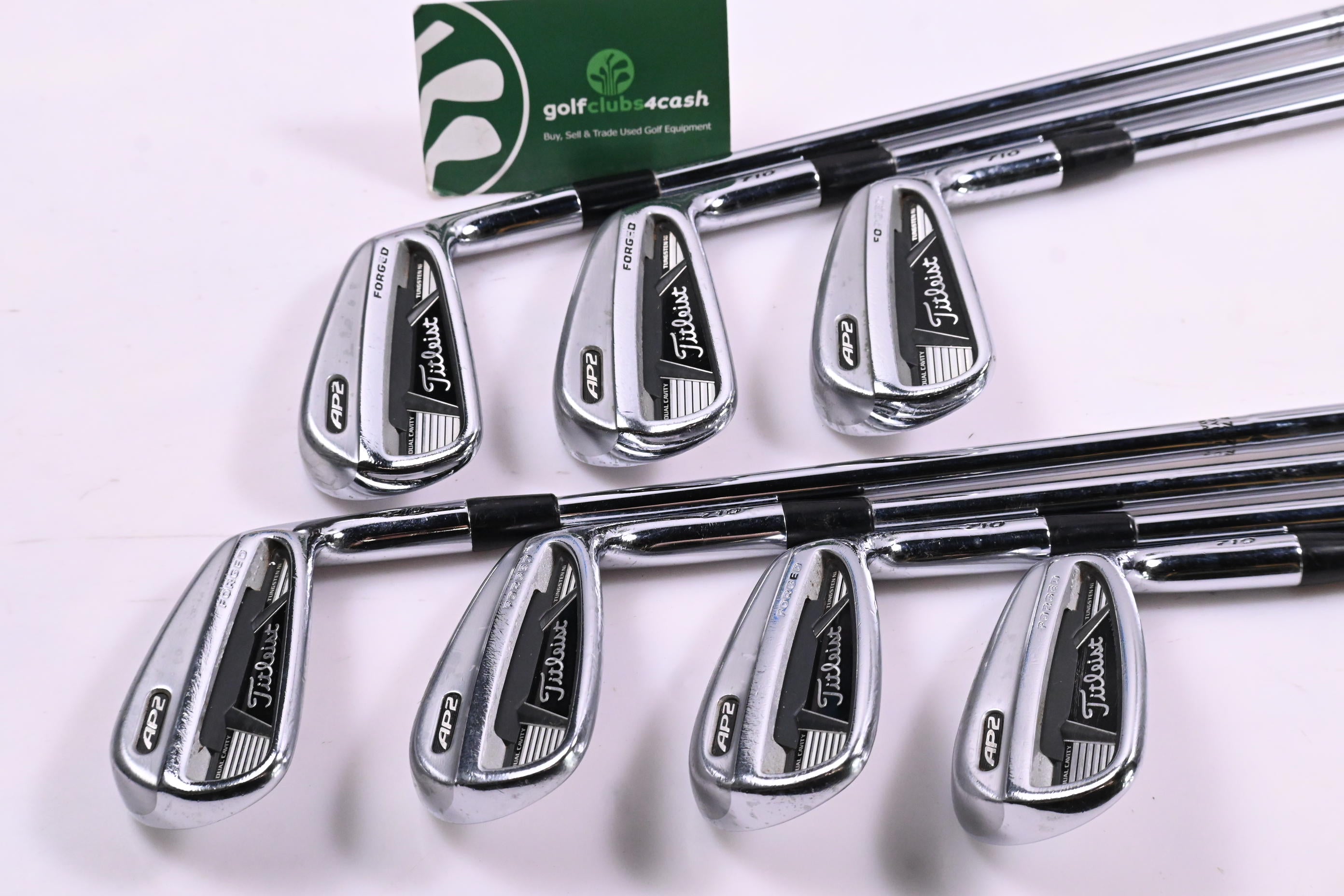 Titleist AP2 710 Irons / 4-PW / Stiff Flex Dynamic Gold S300 Shafts