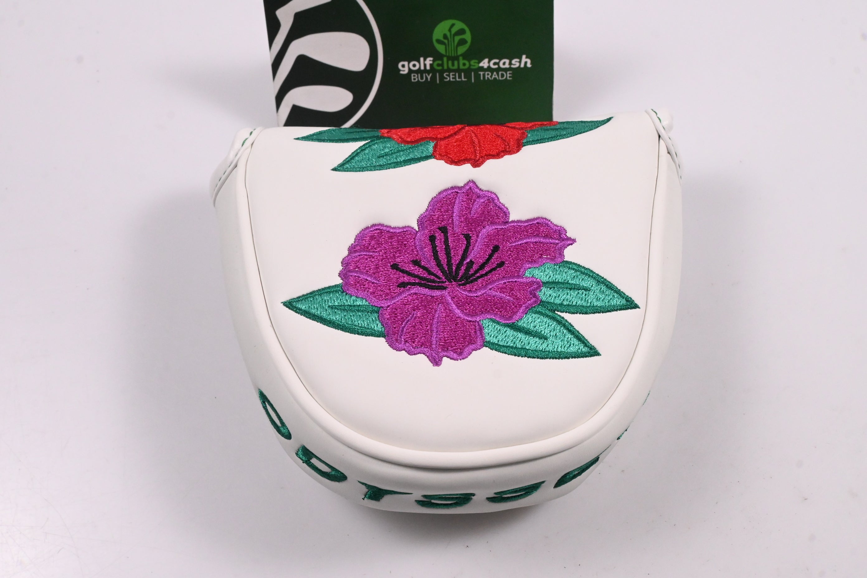 Odyssey Augusta Azalea / Putter Headcover / Mallet / White