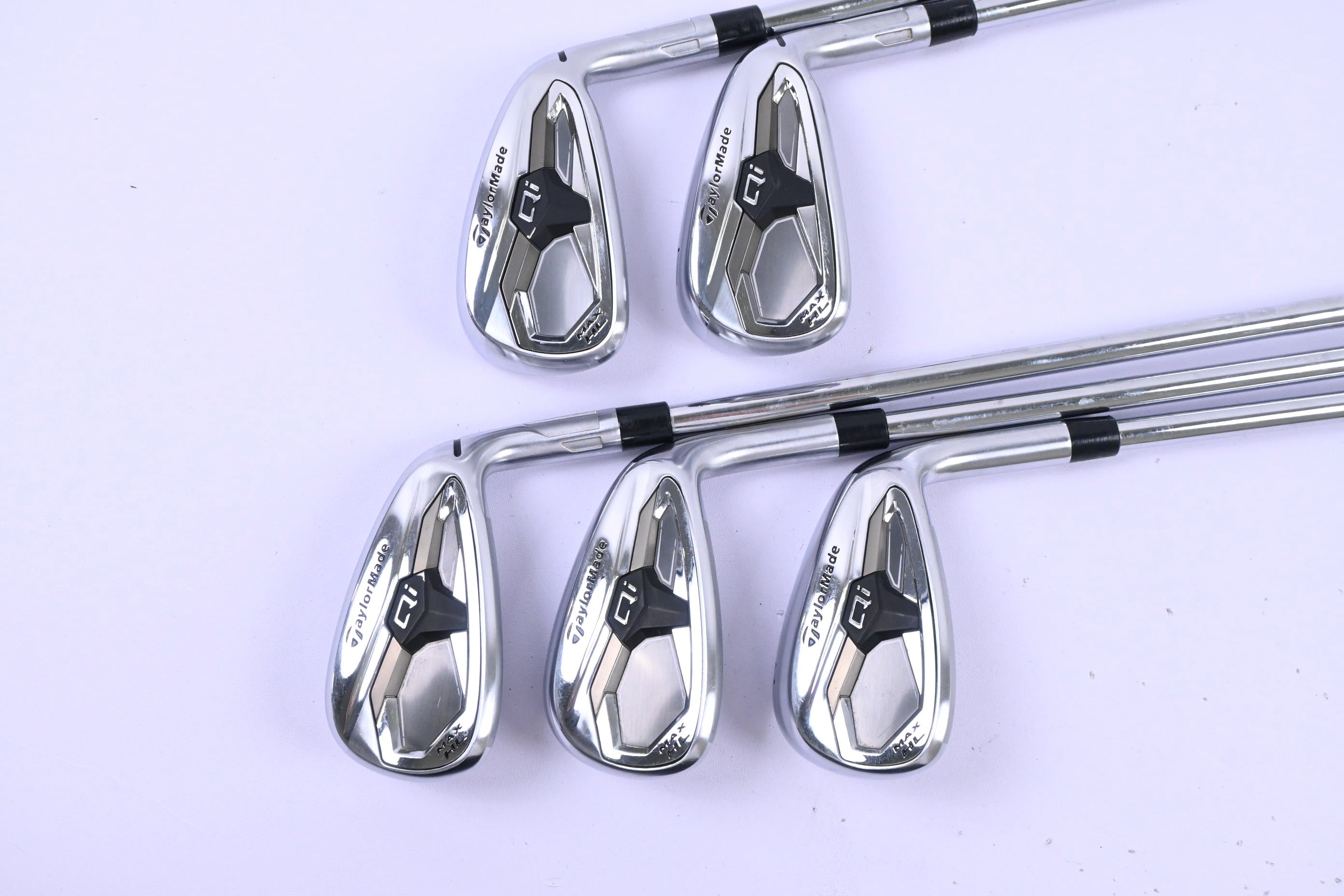 Taylormade Qi Max HL Irons / 6-PW / Stiff Flex KBS Max Lite Shafts