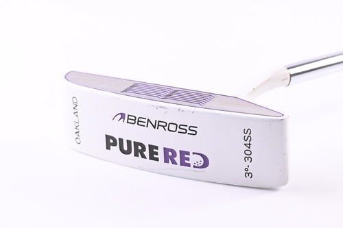 Benross Pure Red White Oakland Putter / 34 Inch