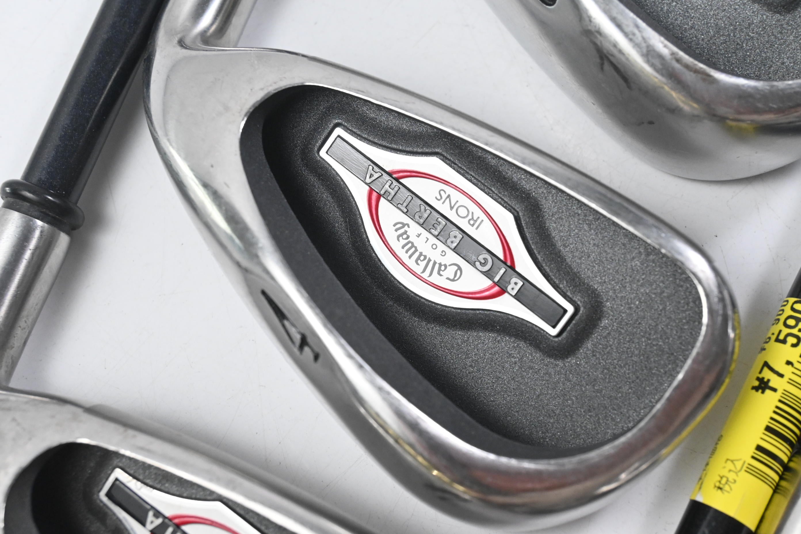 Callaway Big Bertha 2002 Irons / 3-PW+GW / Firm Flex RCH 75i Shafts