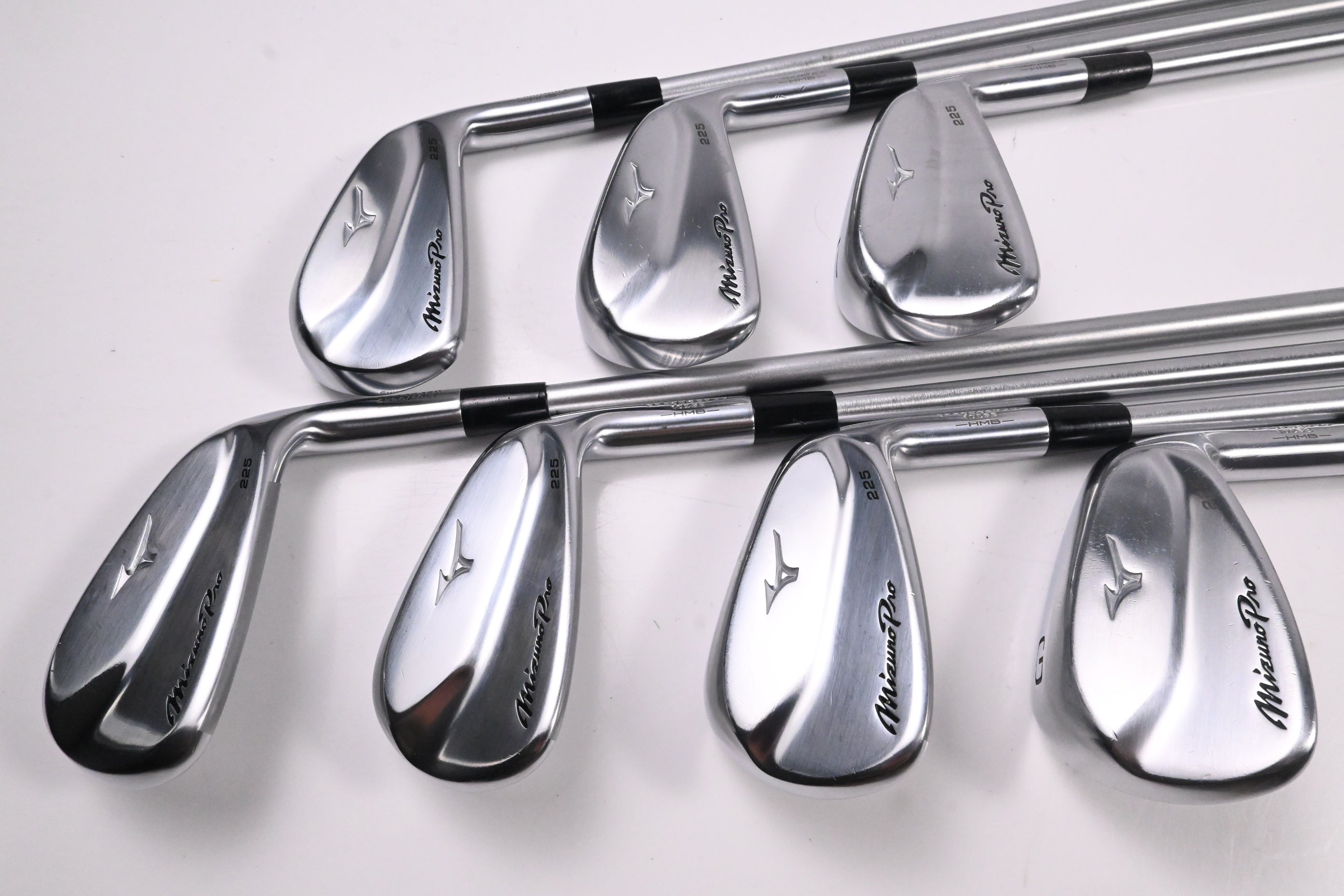 Mizuno Pro 225 Irons / 5-PW+GW / X-Flex KBS Tour C-Taper Lite 115 Shafts