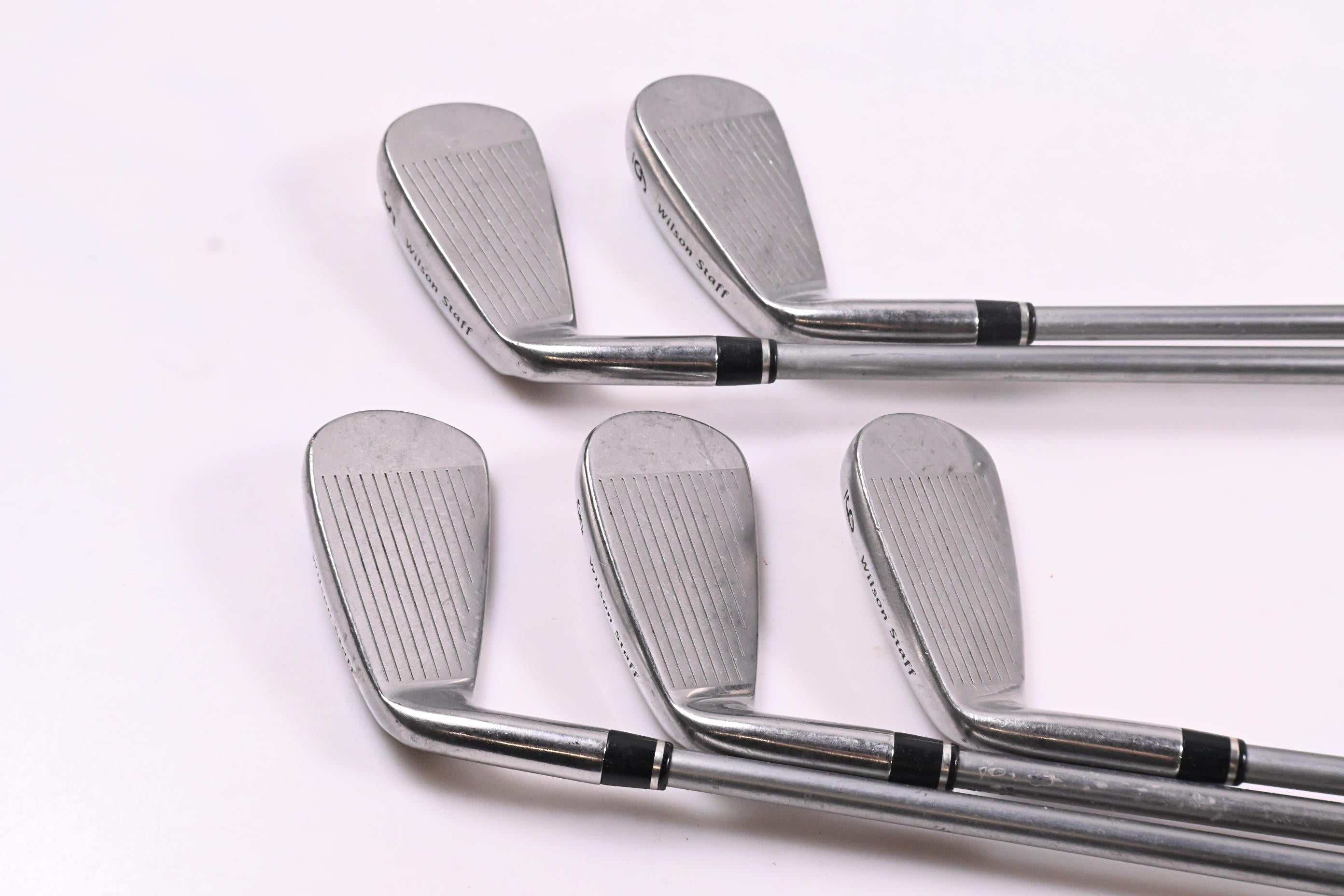 Wilson Di9 Irons / 5-9I / Regular Flex Graffaloy Pro Launch Red V2 65 Shafts