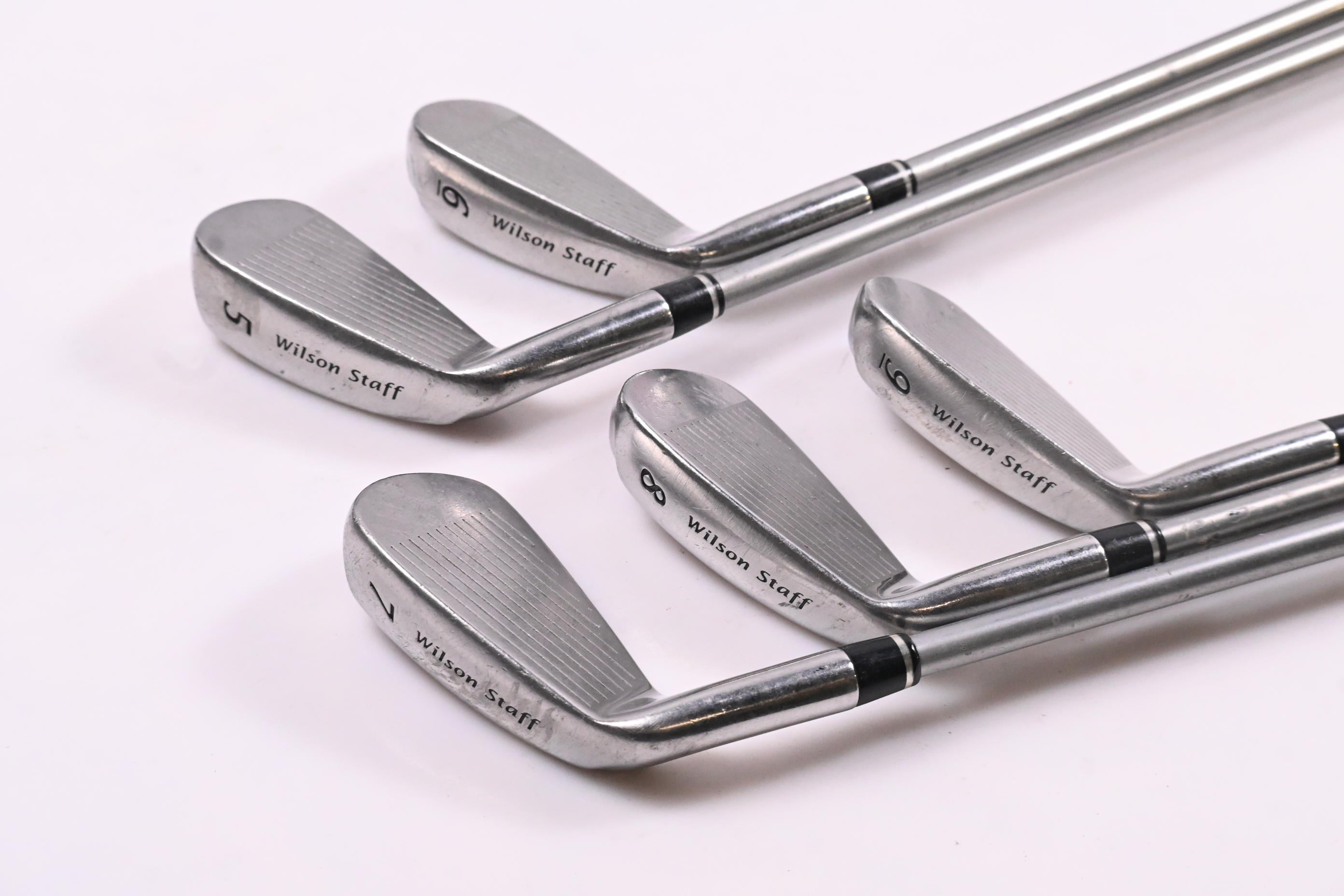 Wilson Di9 Irons / 5-9I / Regular Flex Graffaloy Pro Launch Red V2 65 Shafts