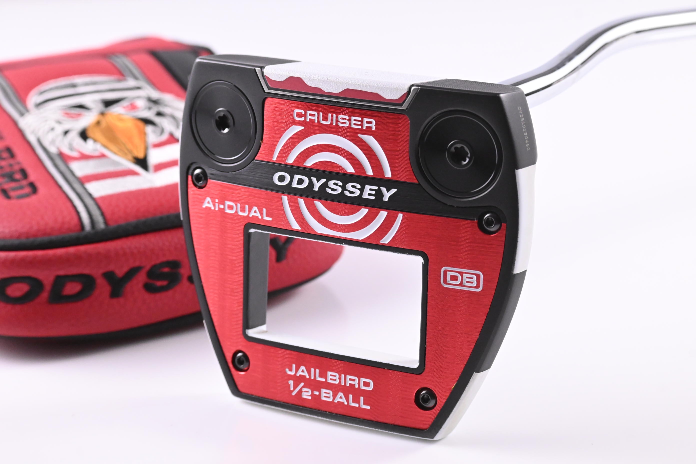 Odyssey Ai-Dual Cruiser Jailbird 1/2 Ball DB Putter / 38 Inch