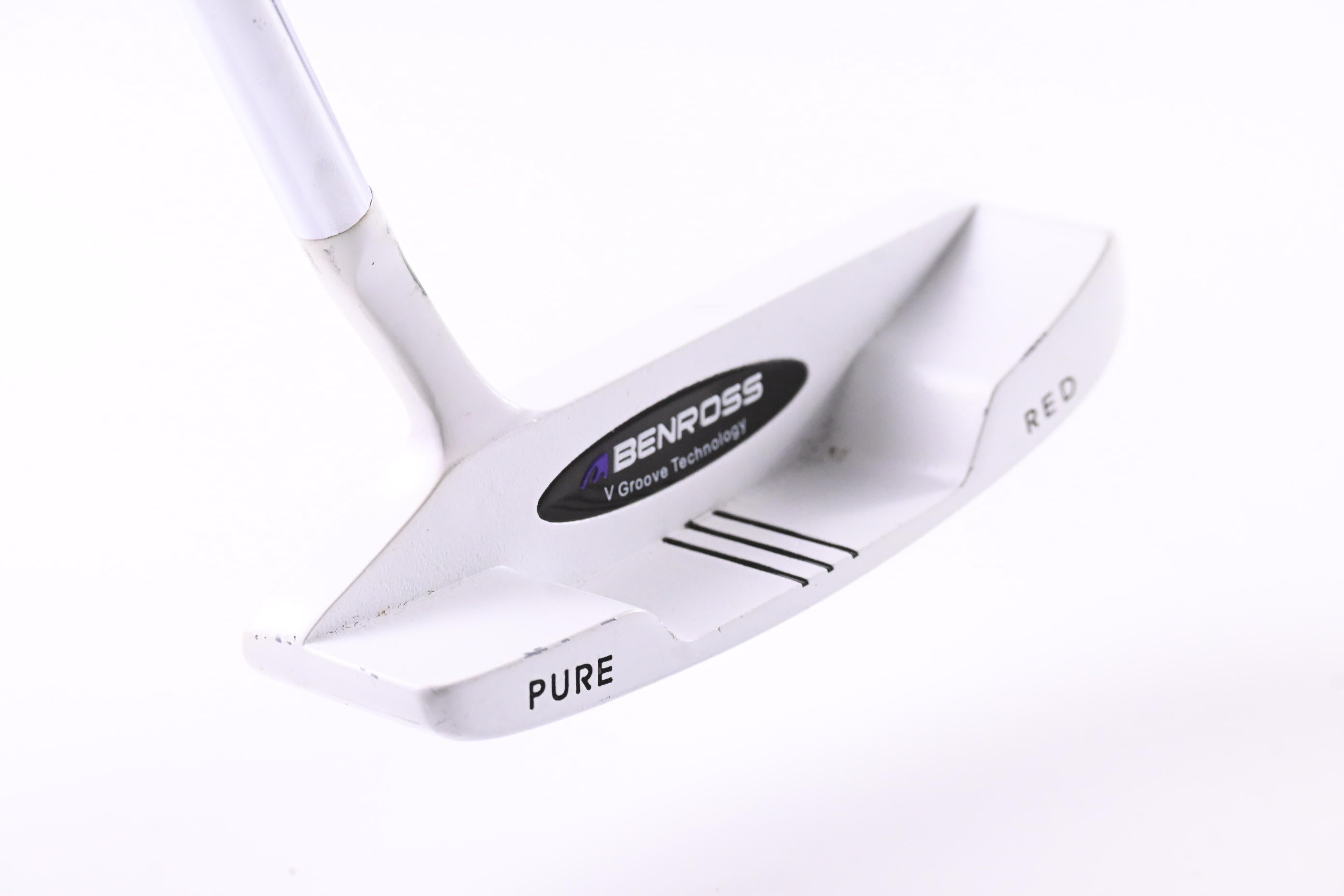Benross Pure Red White Oakland Putter / 34 Inch