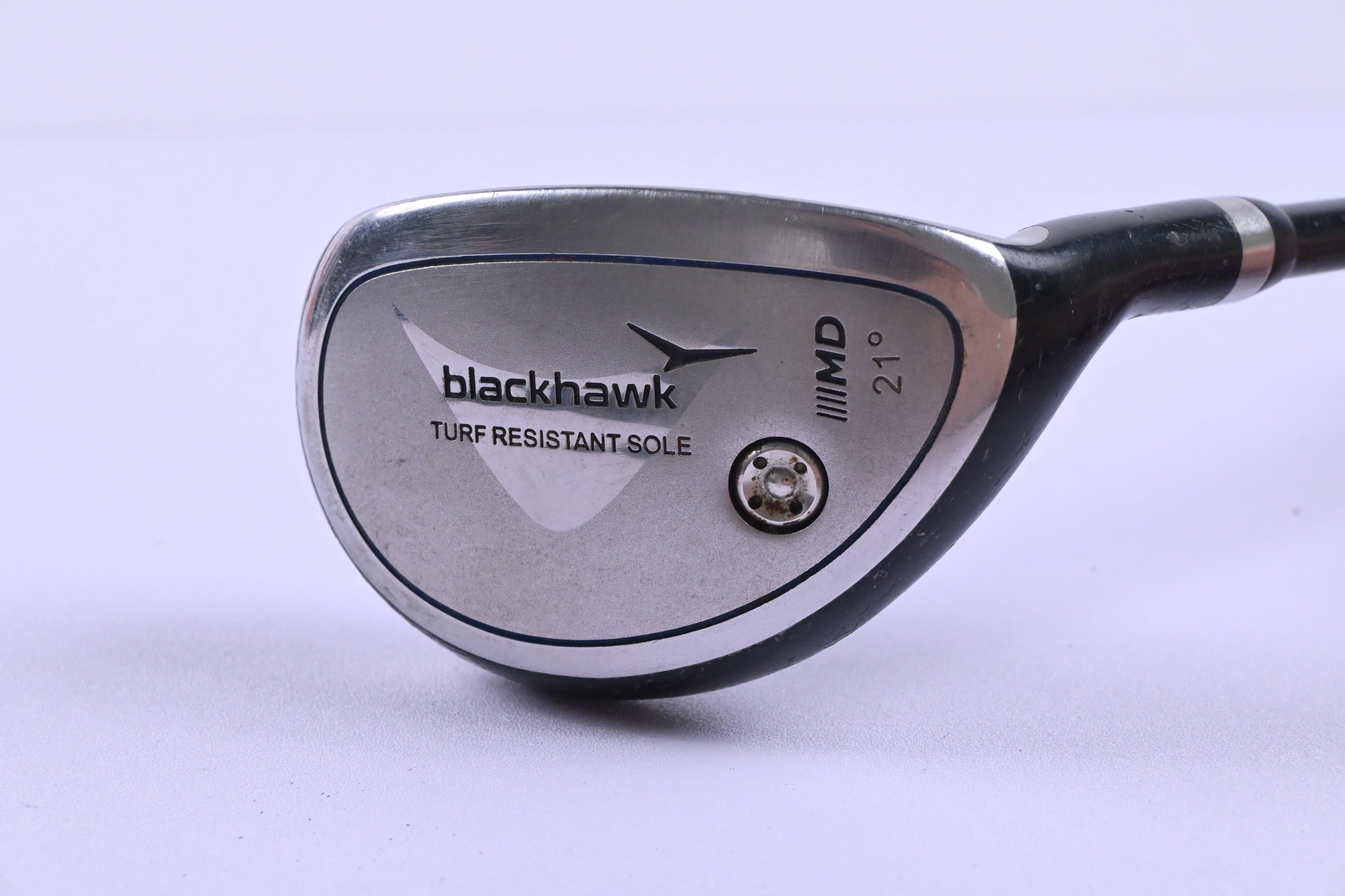 MD Golf Blackhawk #4 Hybrid / 21 Degree / Regular Flex UST UD Golf Blackhawk