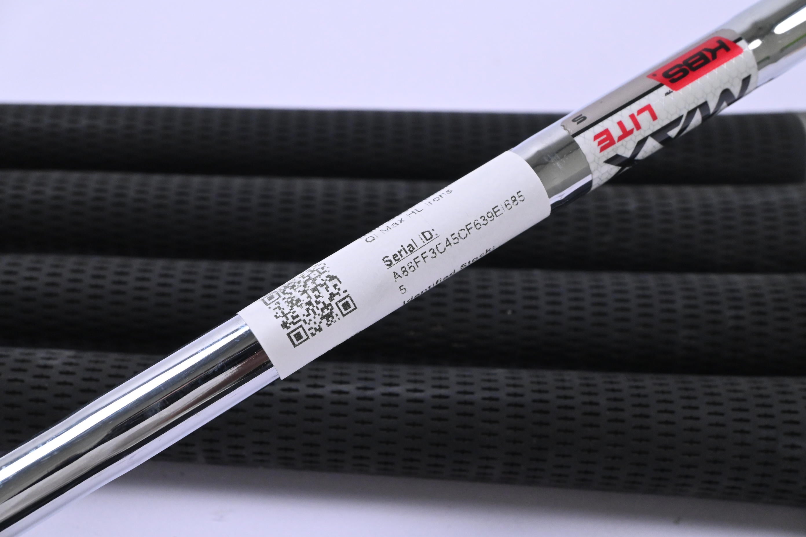 Taylormade Qi Max HL Irons / 6-PW / Stiff Flex KBS Max Lite Shafts