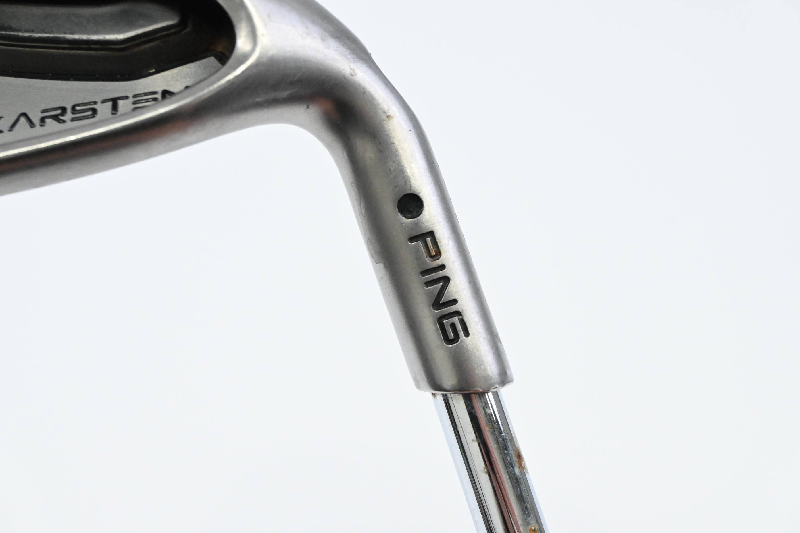 Ping Karsten 2014 #9 Iron / Black Dot / Regular Flex Ping CFS Distance Shaft