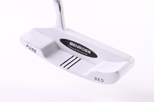 Benross Pure Red White Oakland Putter / 34 Inch
