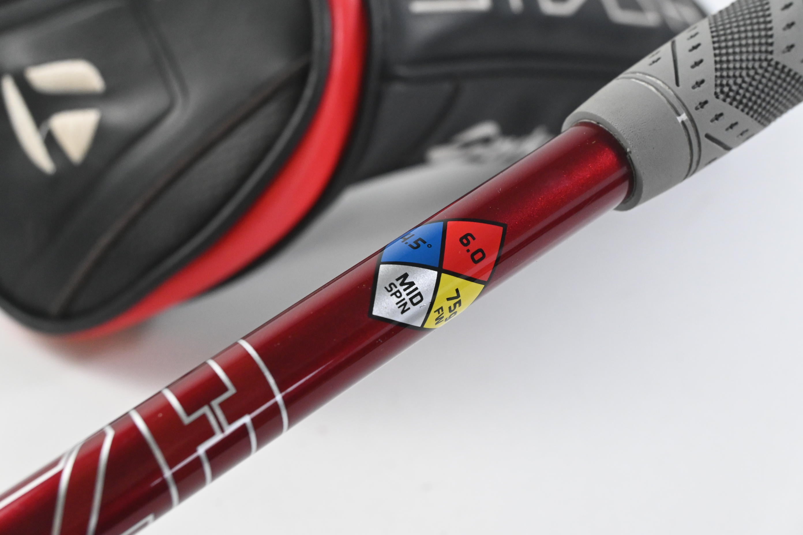 Taylormade Stealth Plus #3 Wood / 13.5 Degree / Stiff Flex HZRDUS Smoke Red Red