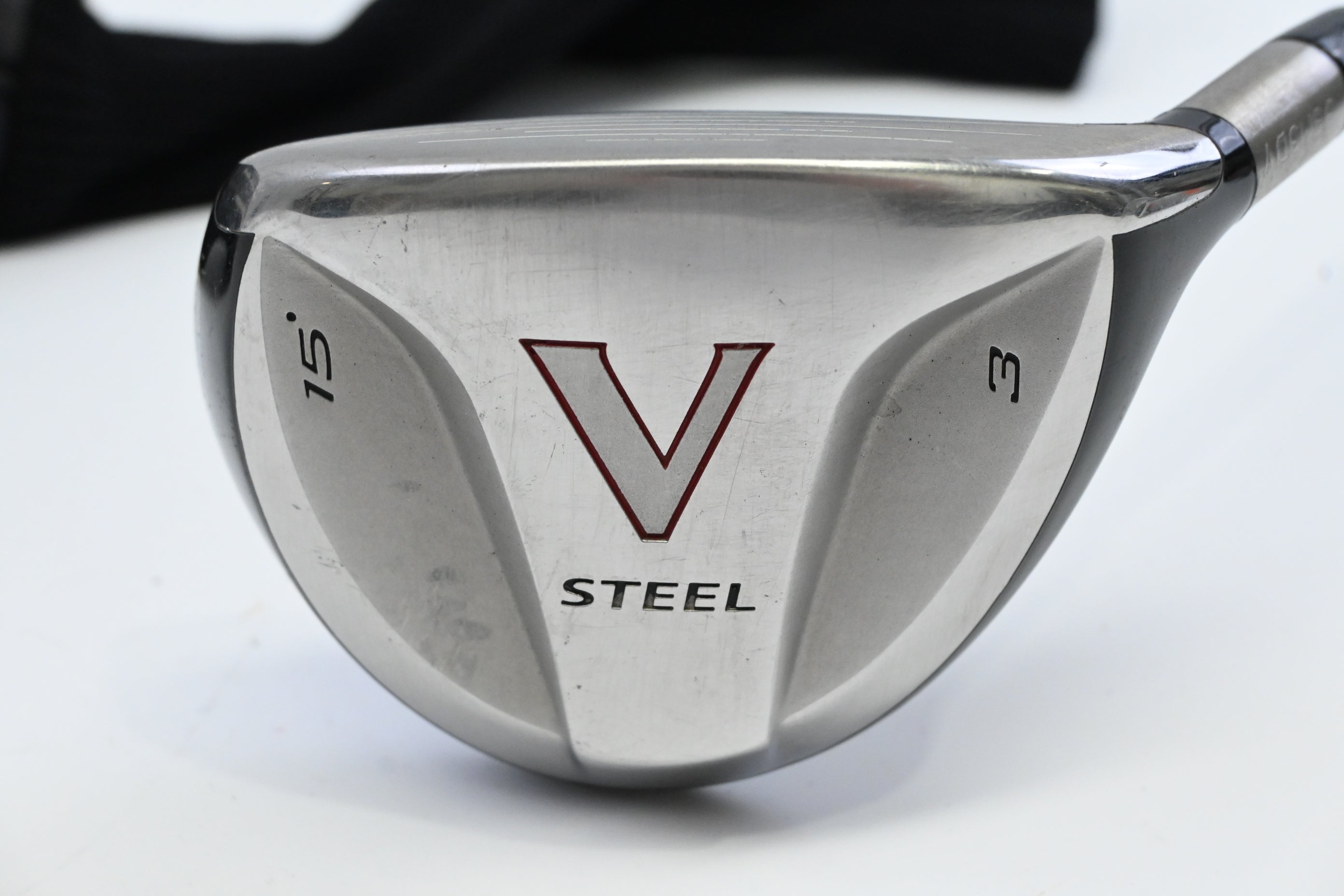 Taylormade V-Steel #3 Wood / 15 Degree / Regular Flex M.A.S2 Ultra Lite Shaft