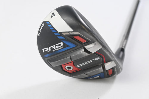 Cobra King Radspeed One Length #4 Hybrid / 21 Degree / Regular Flex Recoil ESX