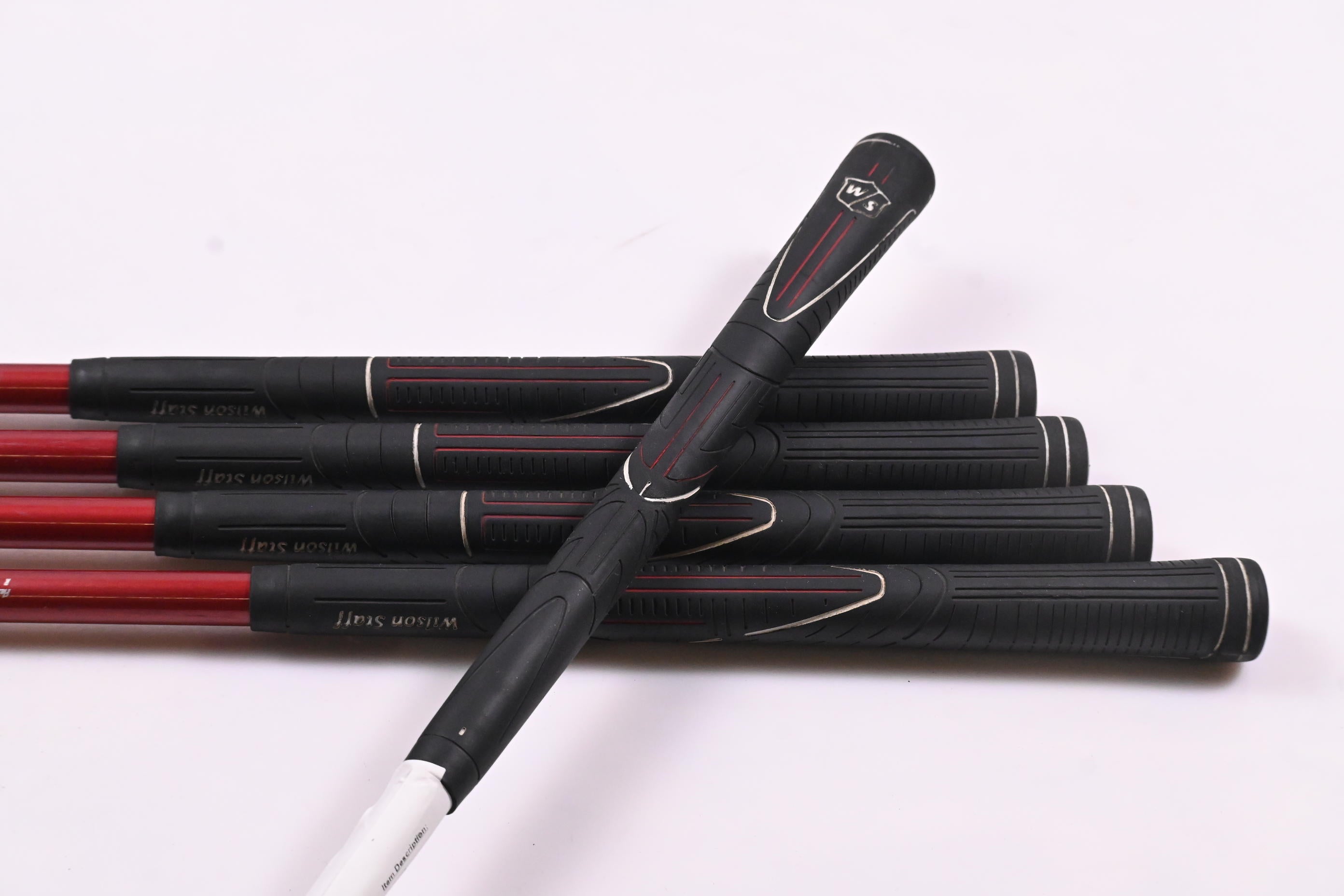 Wilson Di9 Irons / 5-9I / Regular Flex Graffaloy Pro Launch Red V2 65 Shafts