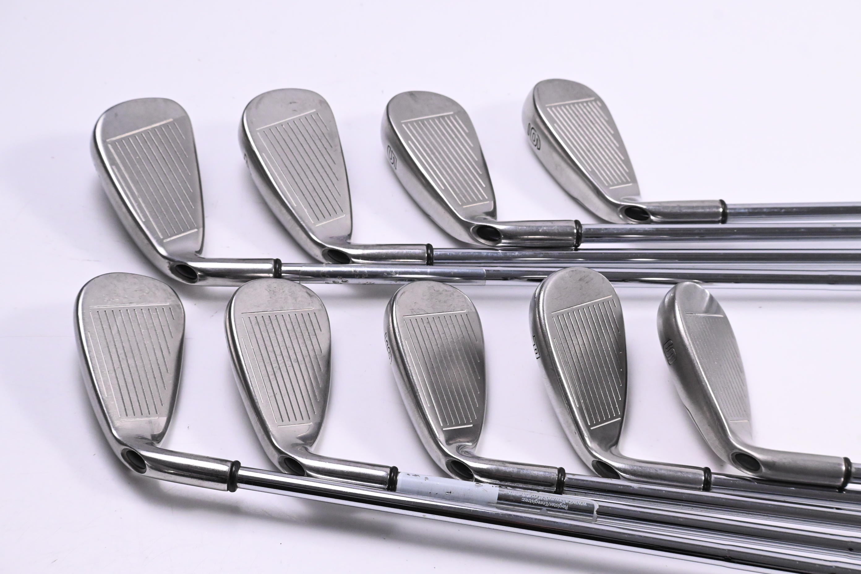 Callaway Diablo Edge Irons / 3-PW+SW / Uniflex Callaway Diablo Shafts