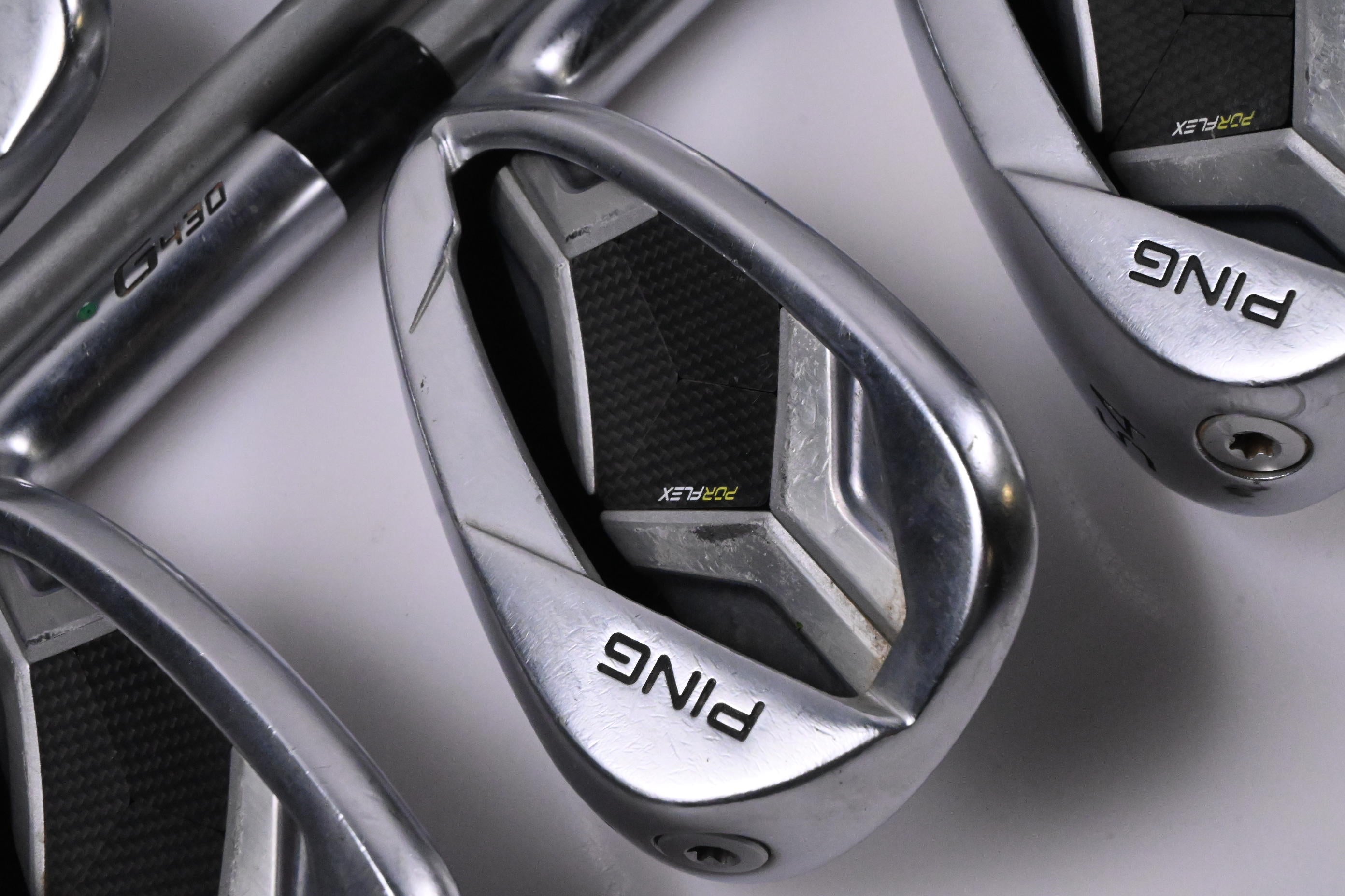 Ping G430 Irons / 6-PW+45°+54° / Green Dot / Senior Flex Ping Alta Quick 35