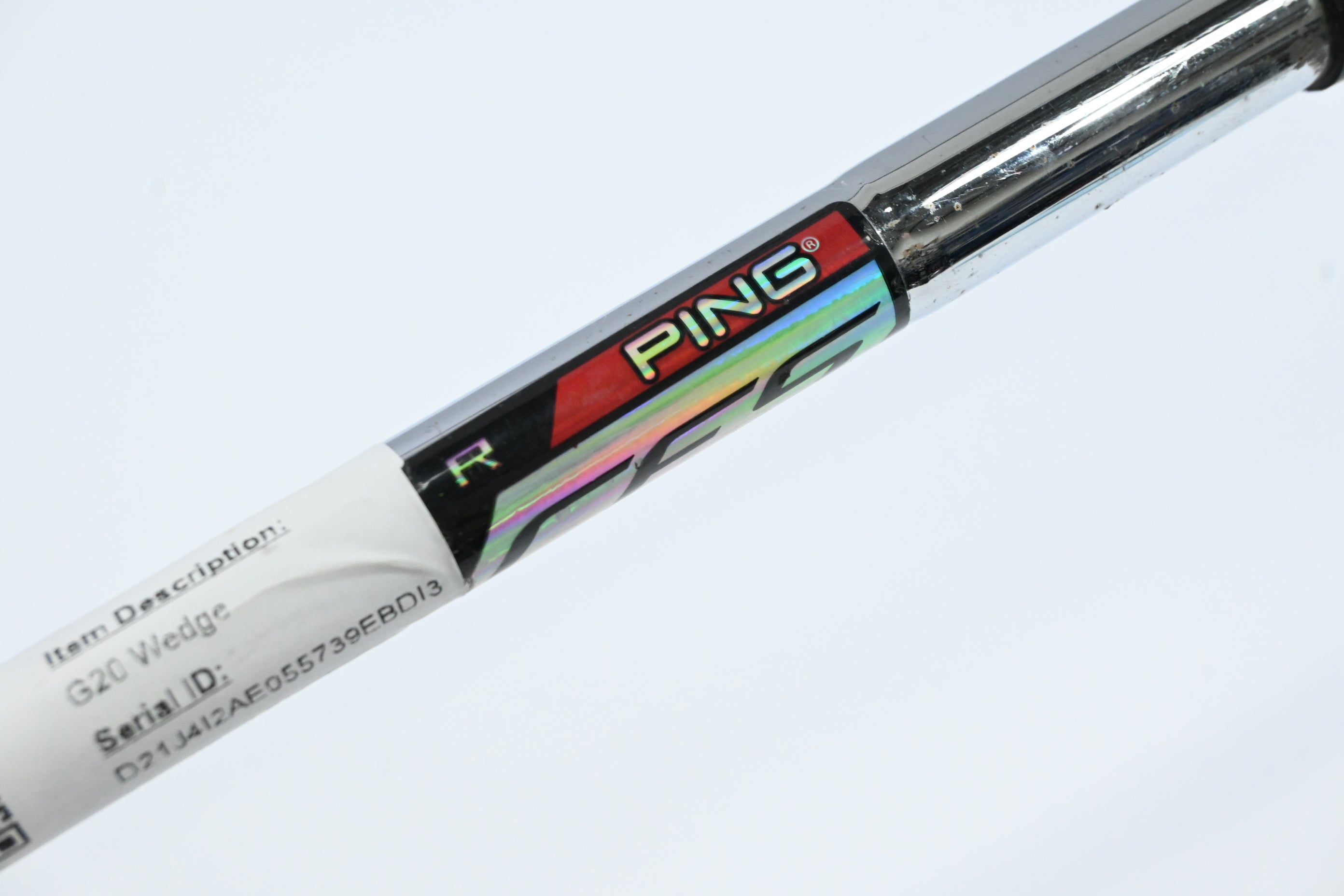 Ping G20 Pitching Wedge / 45 Degree / Green Dot / Regular Flex Ping CFS Shaft
