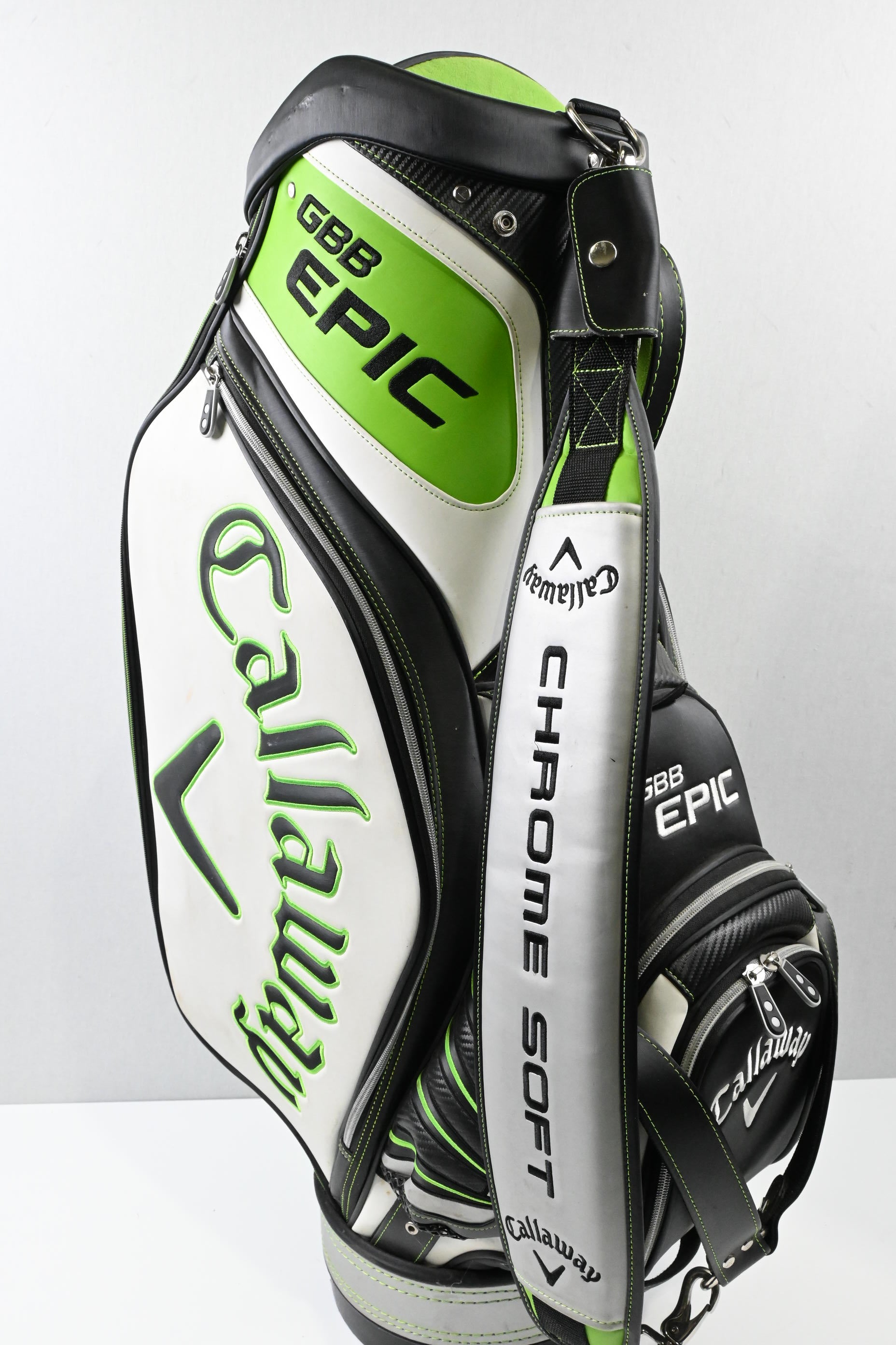 Callaway GBB Epic Tour Bag / 6-Way / Green, White, Black