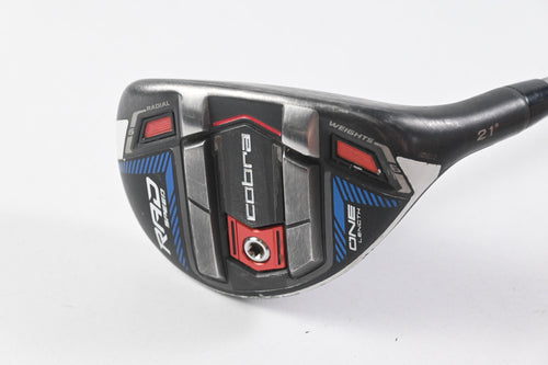 Cobra King Radspeed One Length #4 Hybrid / 21 Degree / Regular Flex Recoil ESX