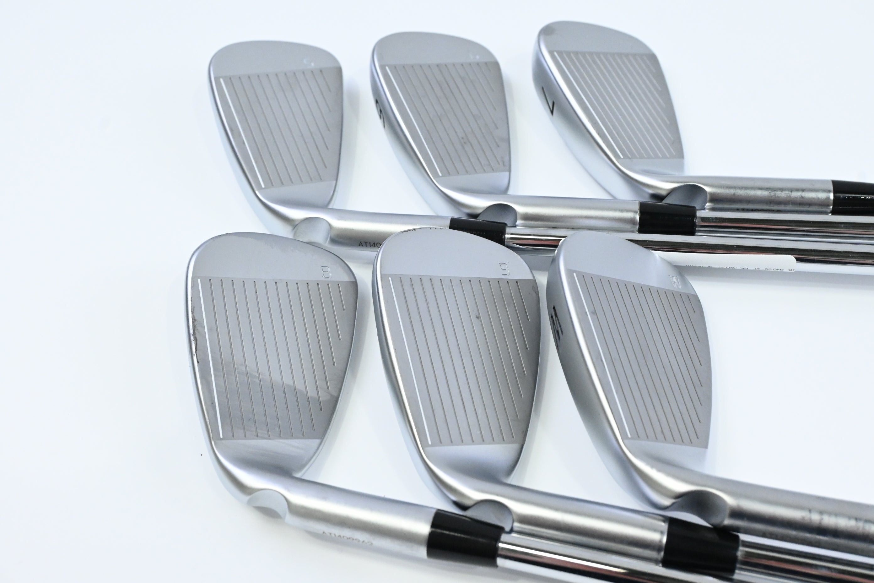 Ping G430 Irons / 5-PW / Black Dot / Stiff Flex Ping AWT 2.0 Shafts