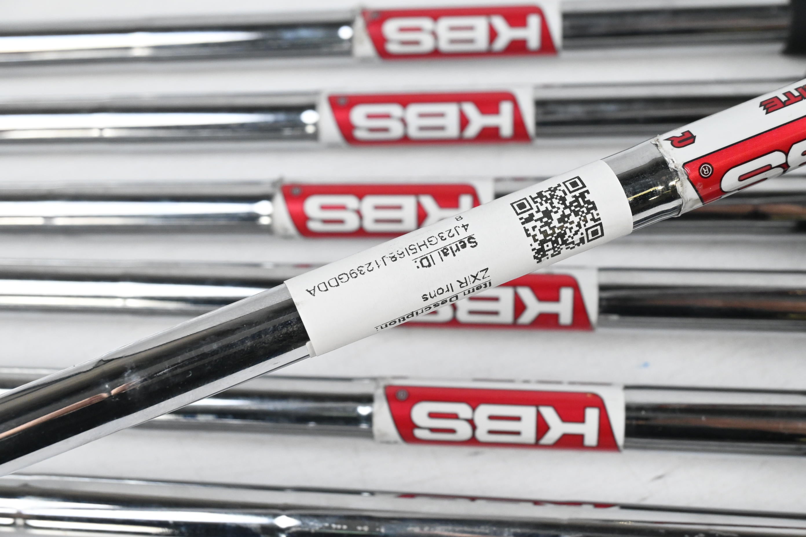Srixon ZXiR Irons / 4-PW / Regular Flex KBS Tour Lite Shafts