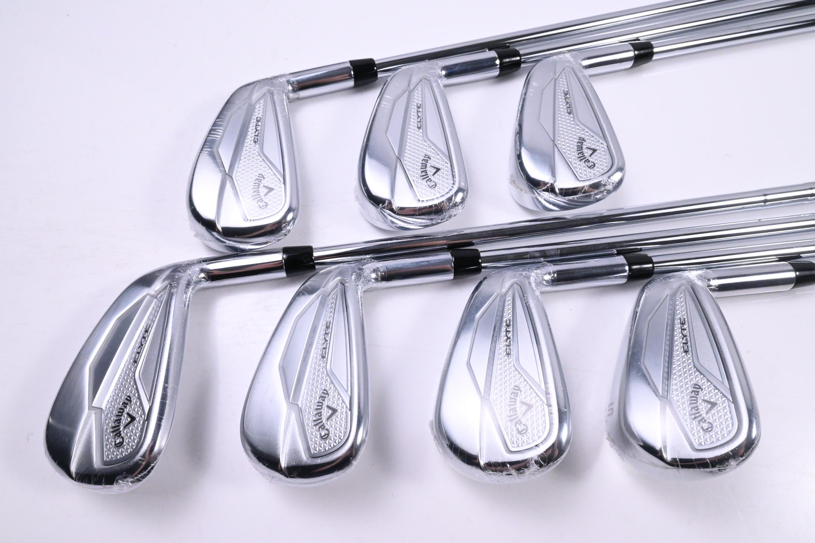 Callaway Elyte Irons / 5-PW+SW / Regular Flex Vector 80 Shafts