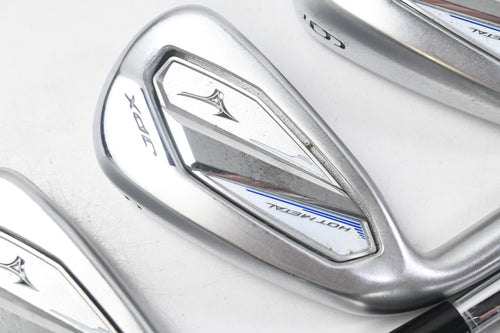 Left Hand Mizuno JPX 925 Hot Metal Irons / 4-9i / Stiff Flex N.S.Pro 950GH Neo
