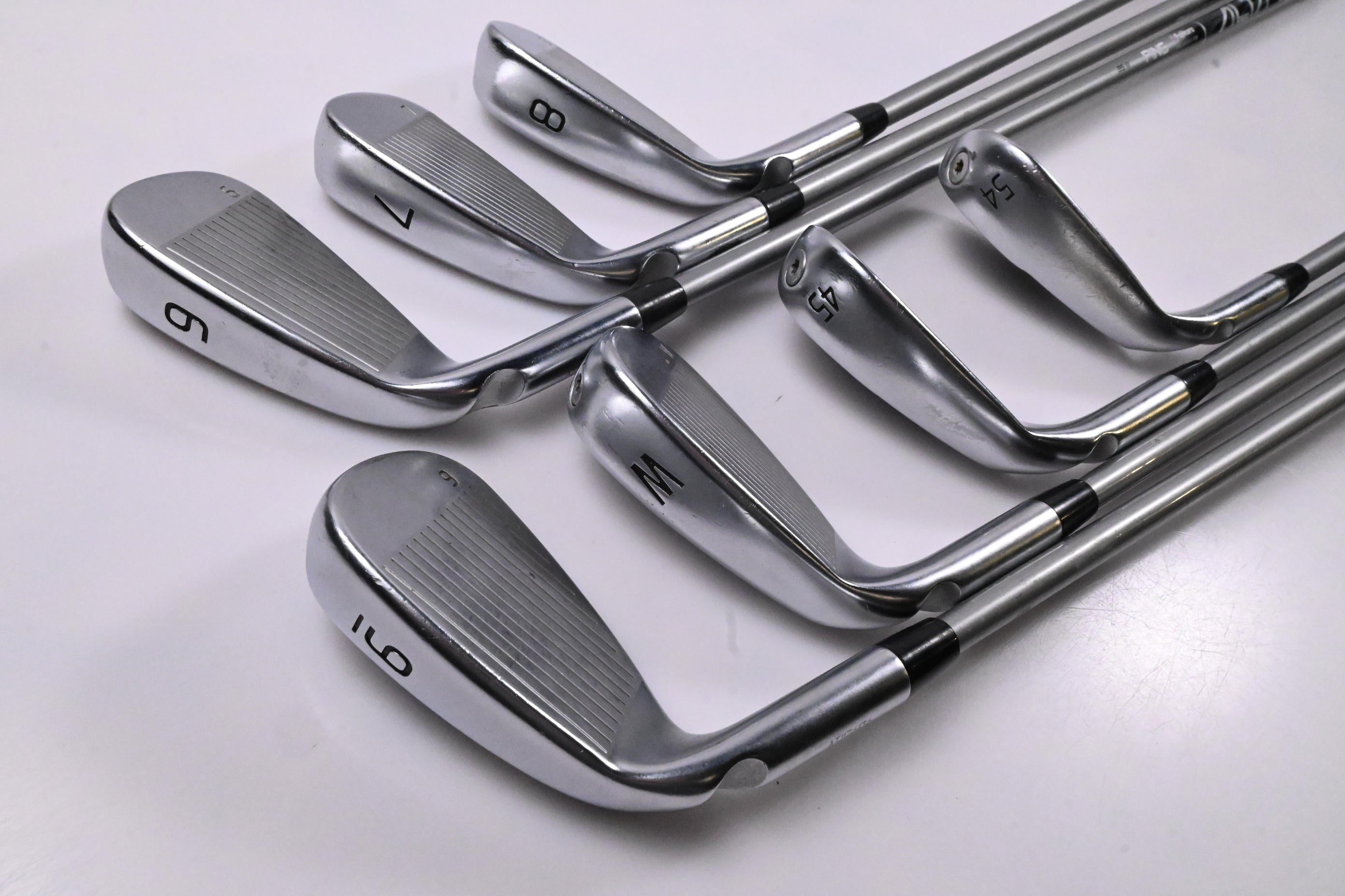 Ping G430 Irons / 6-PW+45°+54° / Green Dot / Senior Flex Ping Alta Quick 35