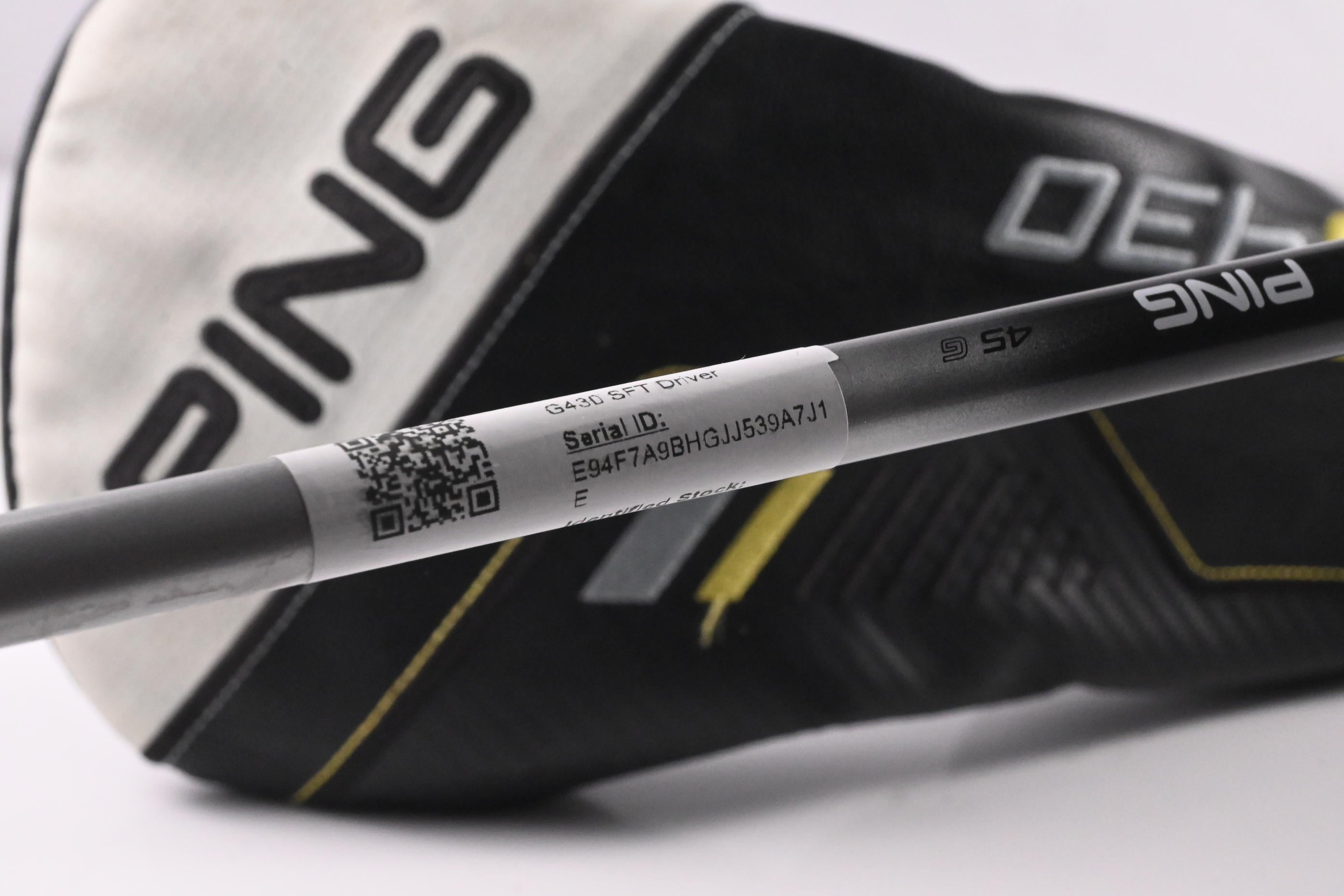 Ping G430 SFT Driver / 10.5 Degree / Senior Flex Ping Alta Quick 45 Shaft