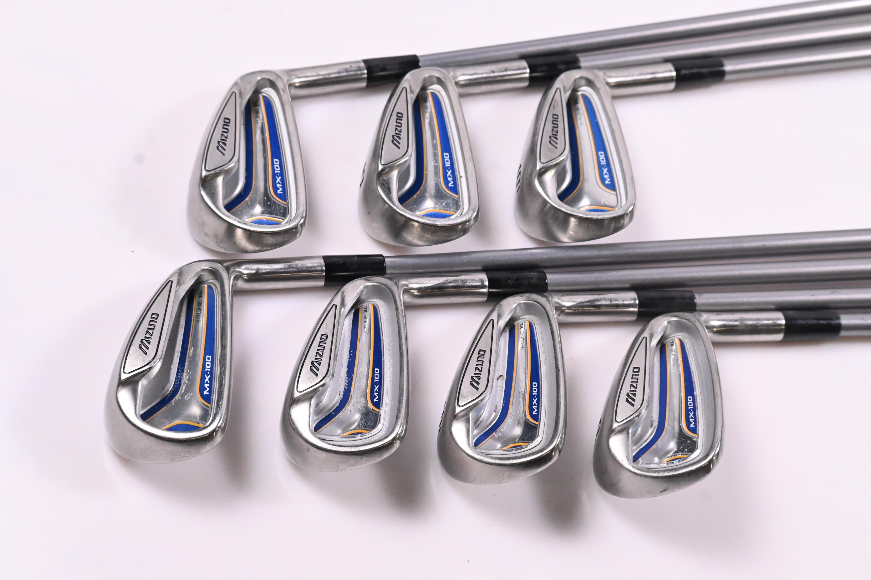 Mizuno MX-100 Irons / 4-PW / Senior Flex Mizuno Exsar IS4 60 Shafts