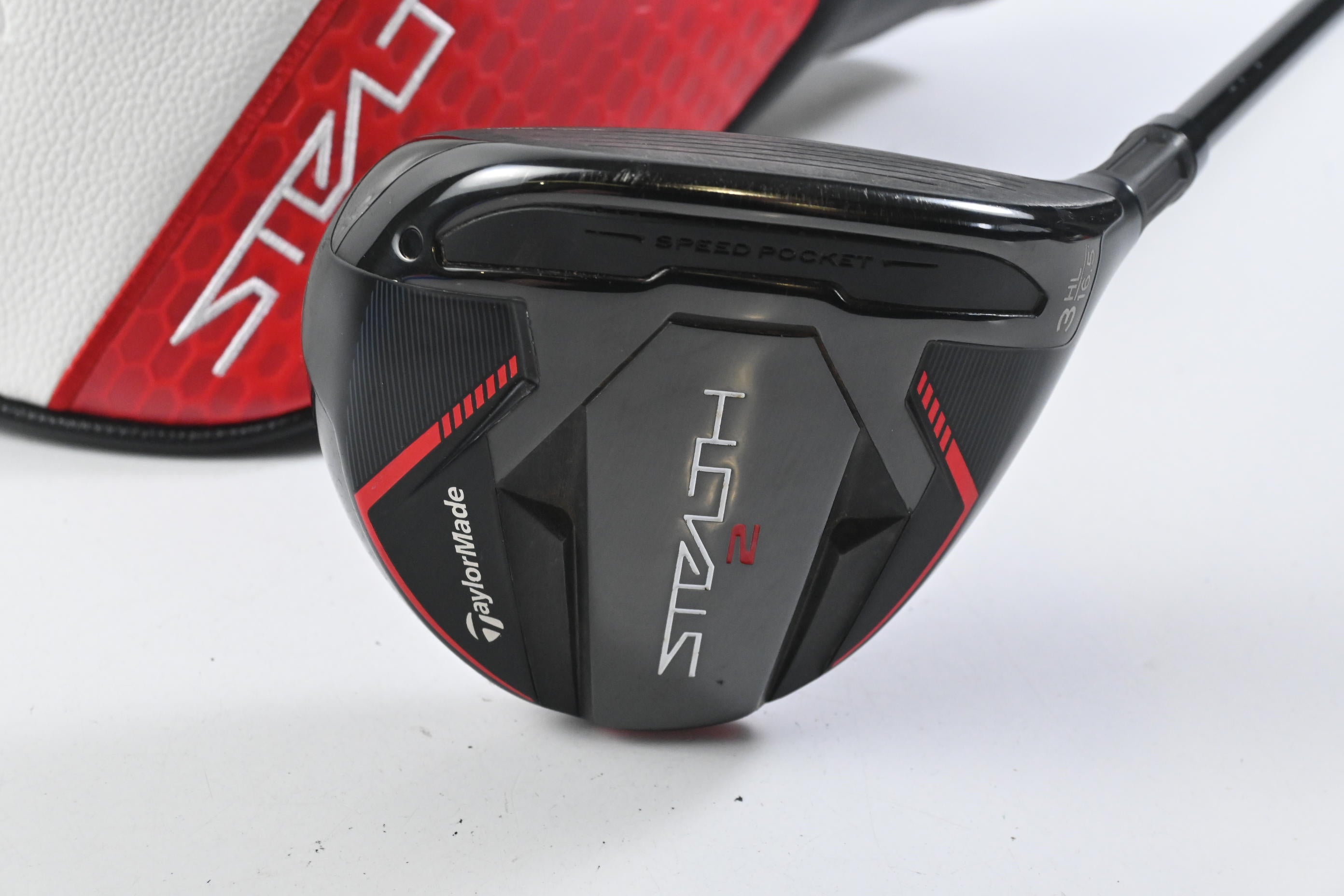 Taylormade Stealth 2 #3 Wood / 16.5 Degree / X-Flex Fujikura Ventus TR Red 6