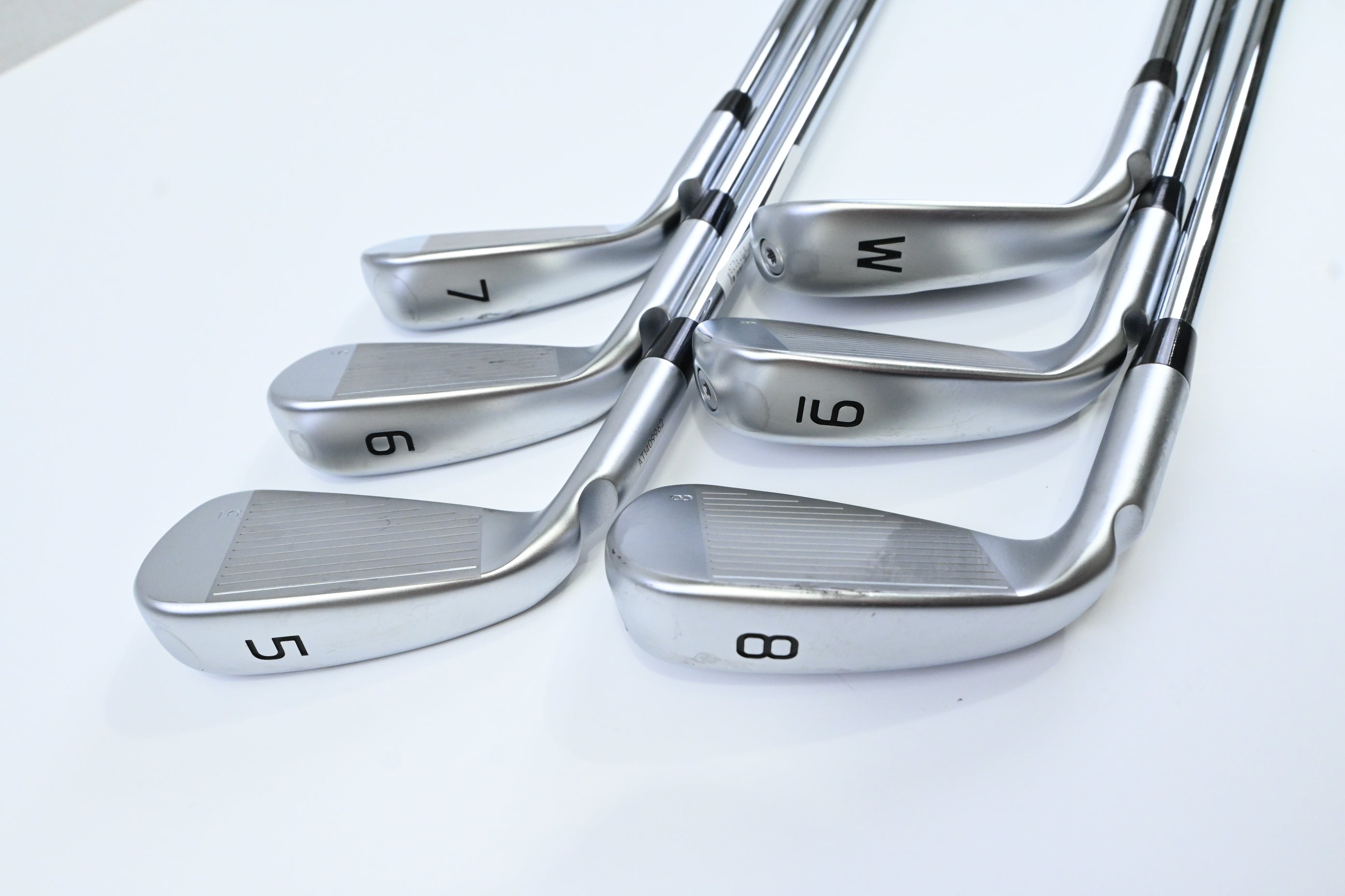 Ping G430 Irons / 5-PW / Black Dot / Stiff Flex Ping AWT 2.0 Shafts