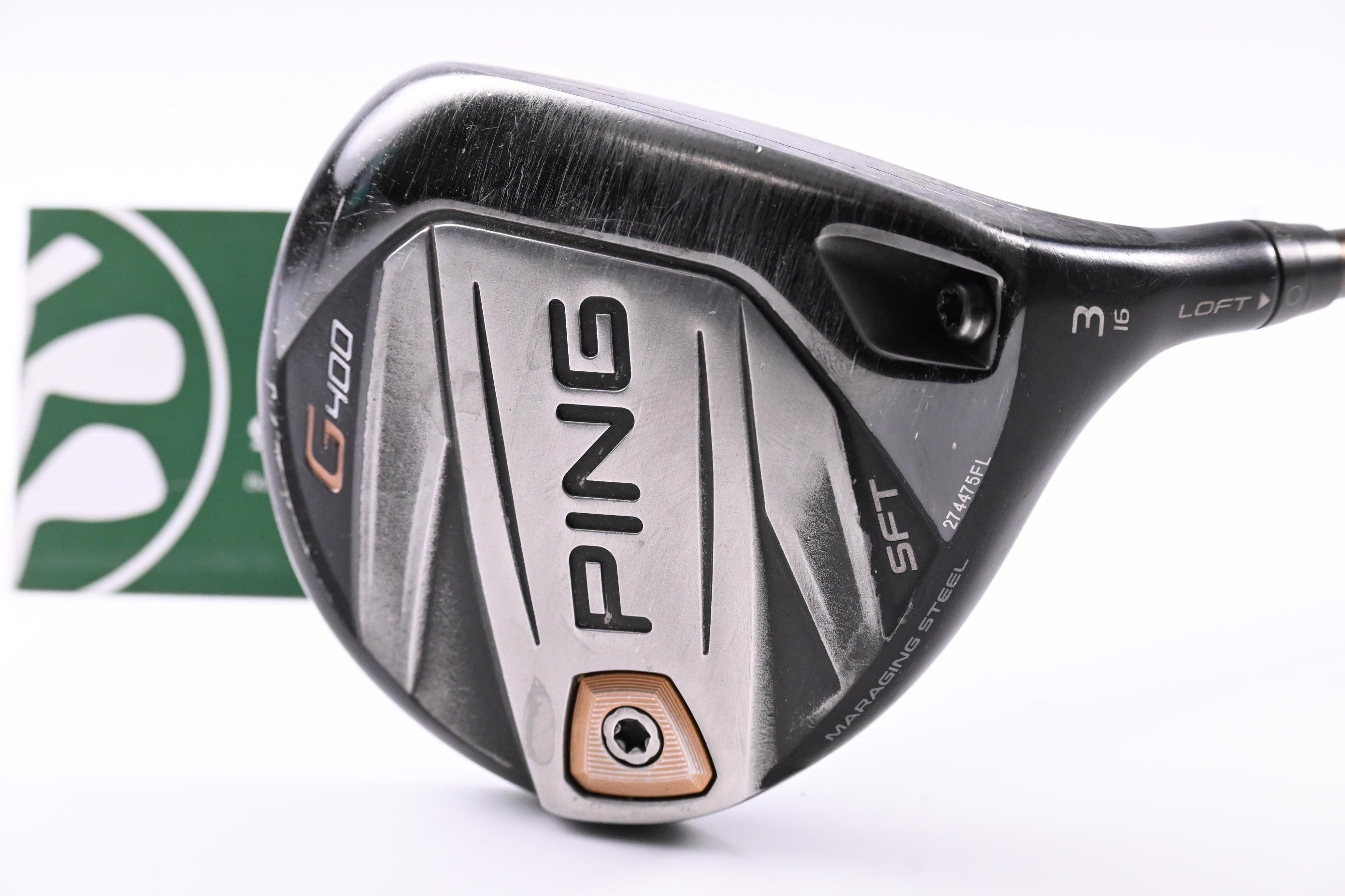 Ping G400 SFT #3 Wood / 16 Degree / Regular Flex Ping Alta CB 65