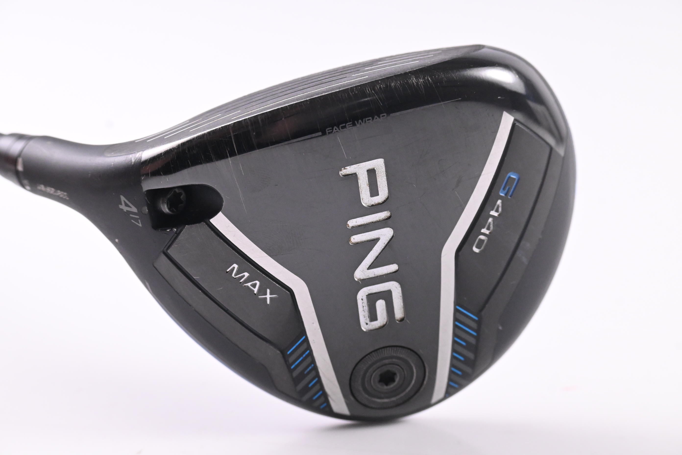 Left Hand Ping G440 Max #4 Wood / 17 Degree / Regular Flex Ping Alta CB Blue 65 Shaft