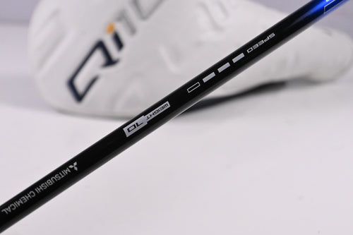 Taylormade Qi10 Max Driver / 10.5 Degree / Regular Flex C6 Blue 70 Shaft