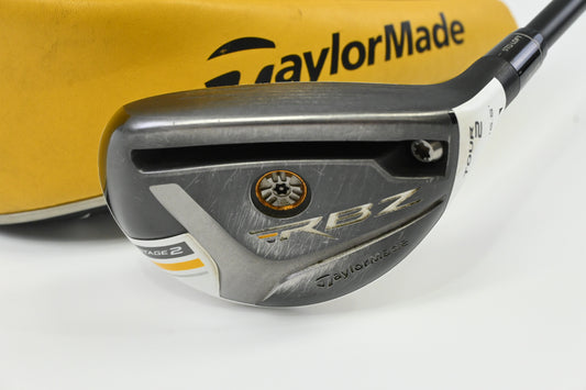 Taylormade RBZ Stage 2 Hybrid / 16.5 Degree / Stiff Flex Rocket Fuel 80 Shaft