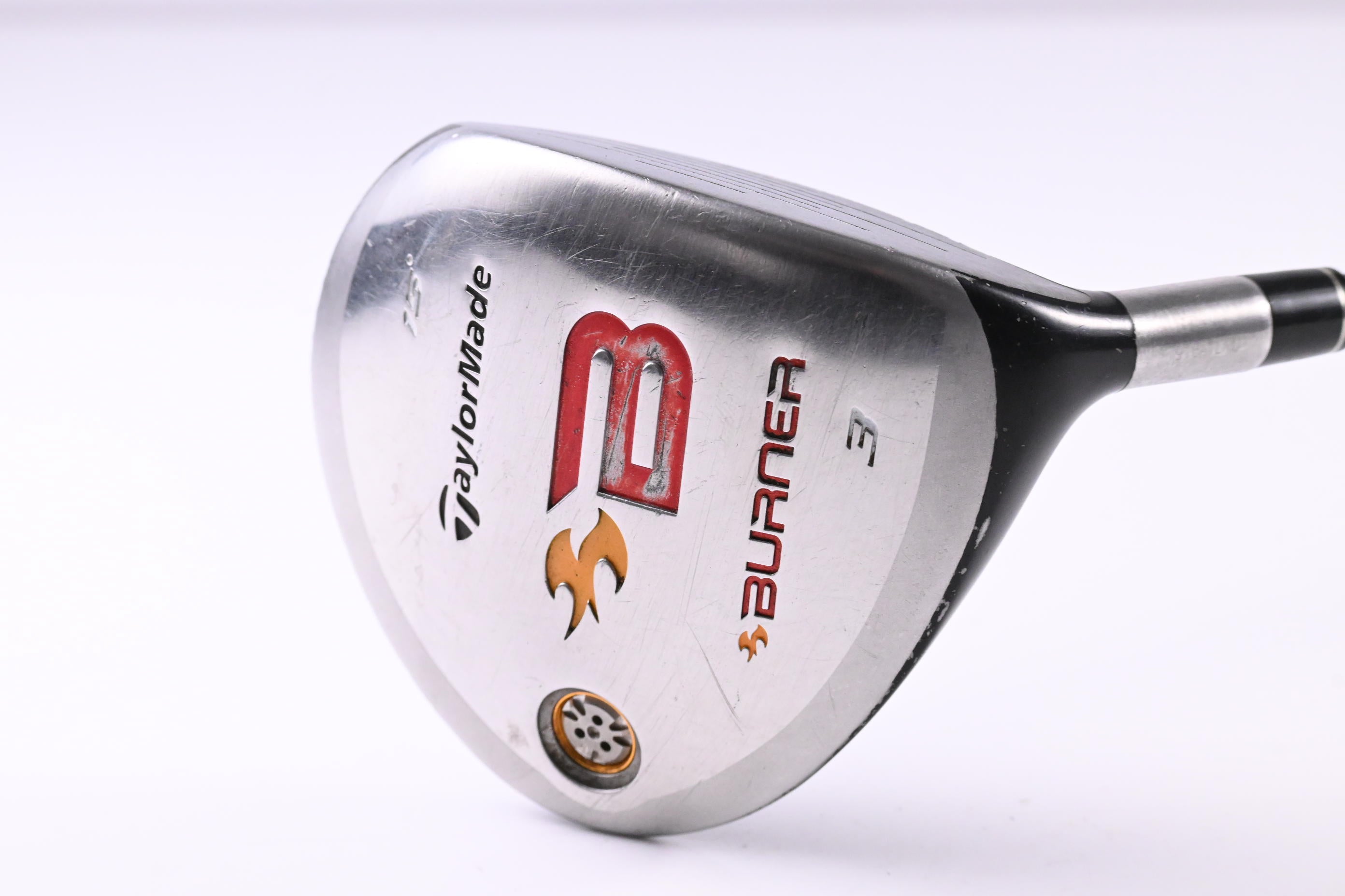Taylormade Burner 2008 #3 Wood / 15 Degree / Stiff Flex Taylormade Reax 49 Shaft