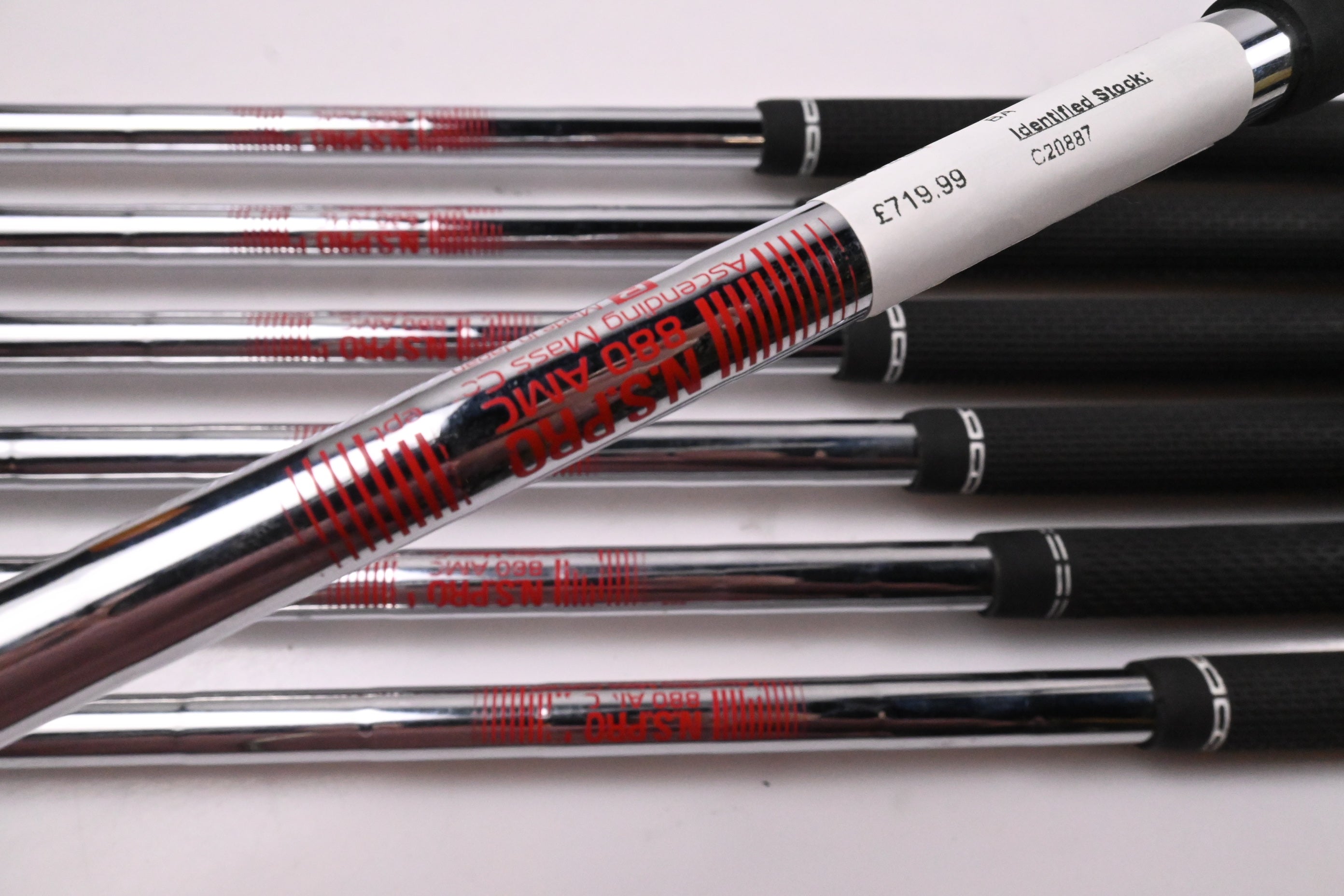 Titleist T350 Irons / 5-PW+48° / Regular Flex N.S.Pro 880 AMC Shafts