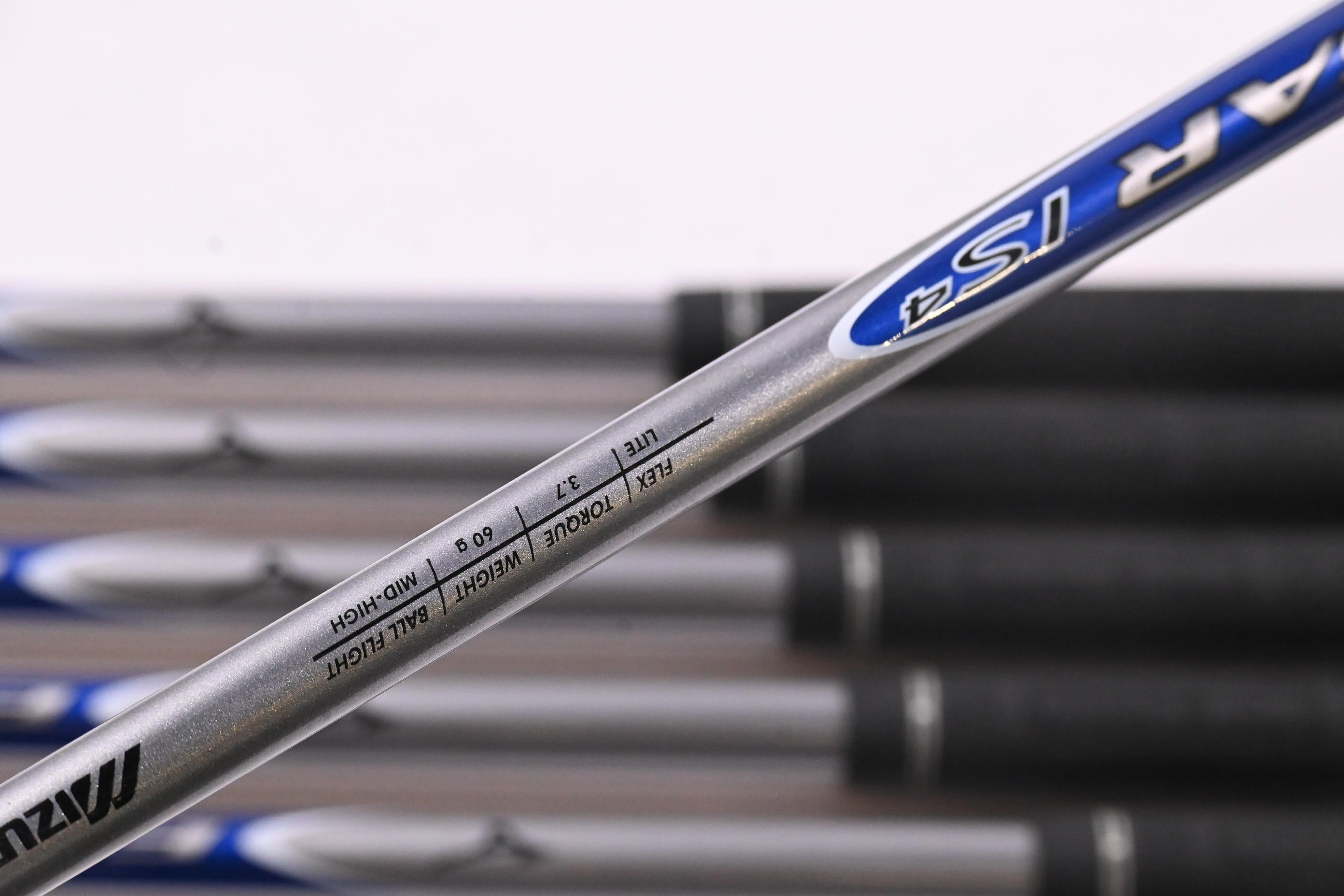 Mizuno MX-100 Irons / 4-PW / Senior Flex Mizuno Exsar IS4 60 Shafts
