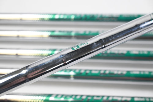 Left Hand Mizuno JPX 925 Hot Metal Irons / 4-9i / Stiff Flex N.S.Pro 950GH Neo