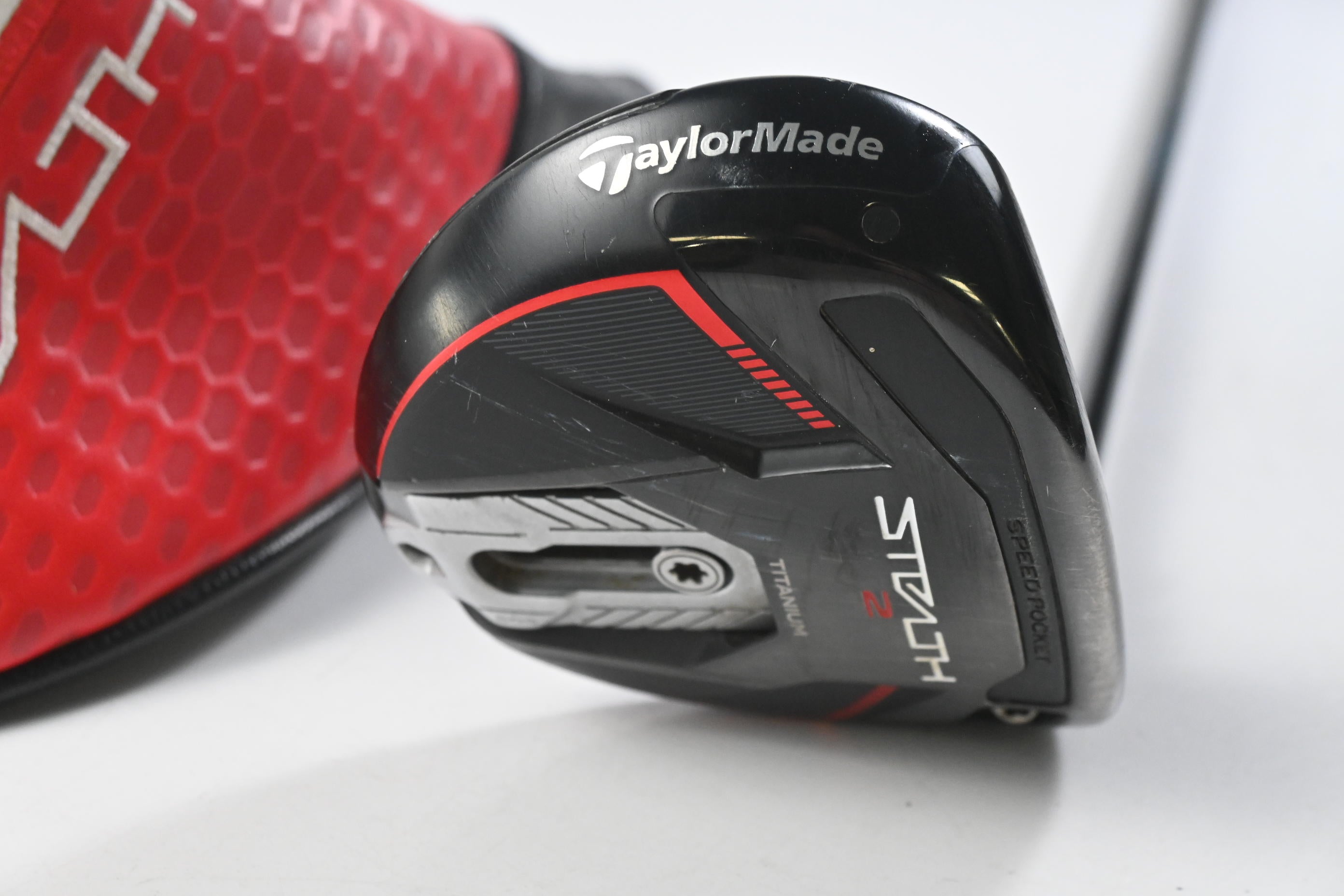 Taylormade Stealth 2 Plus #3 Wood / 15 Degree / Stiff Flex Kai'li Red 75 Shaft