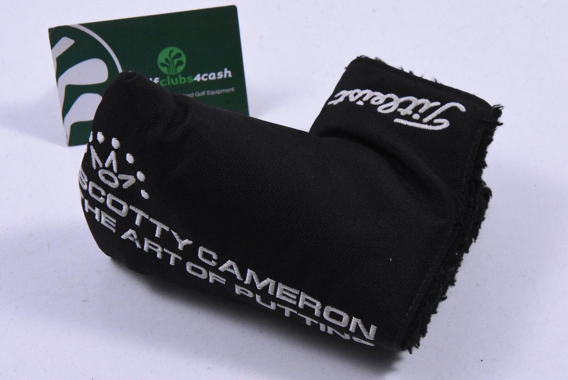 Scotty Cameron 2013 Custom Shop Us Flag Nylon Putter Cover / Mid-Mallet / Black