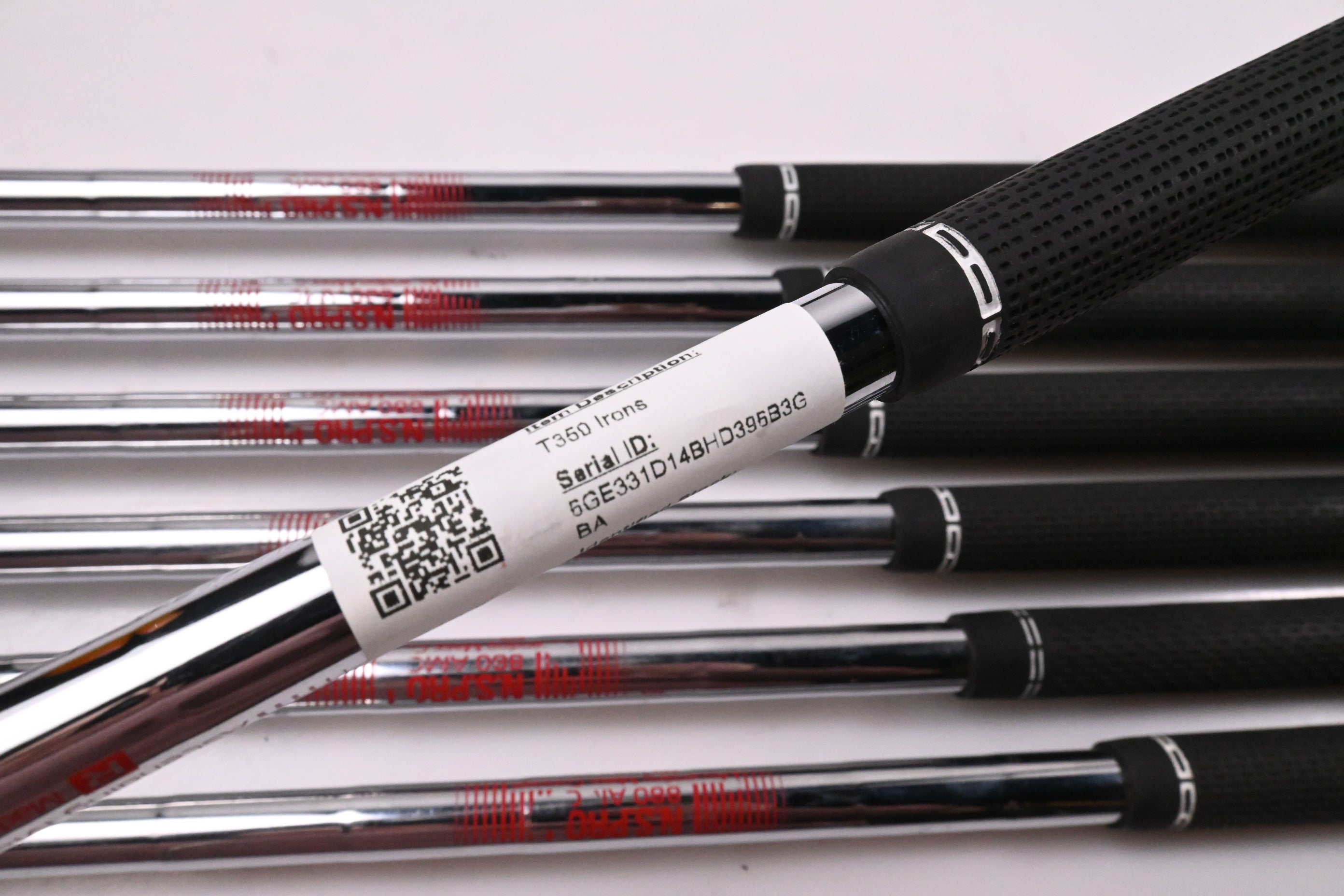 Titleist T350 Irons / 5-PW+48° / Regular Flex N.S.Pro 880 AMC Shafts