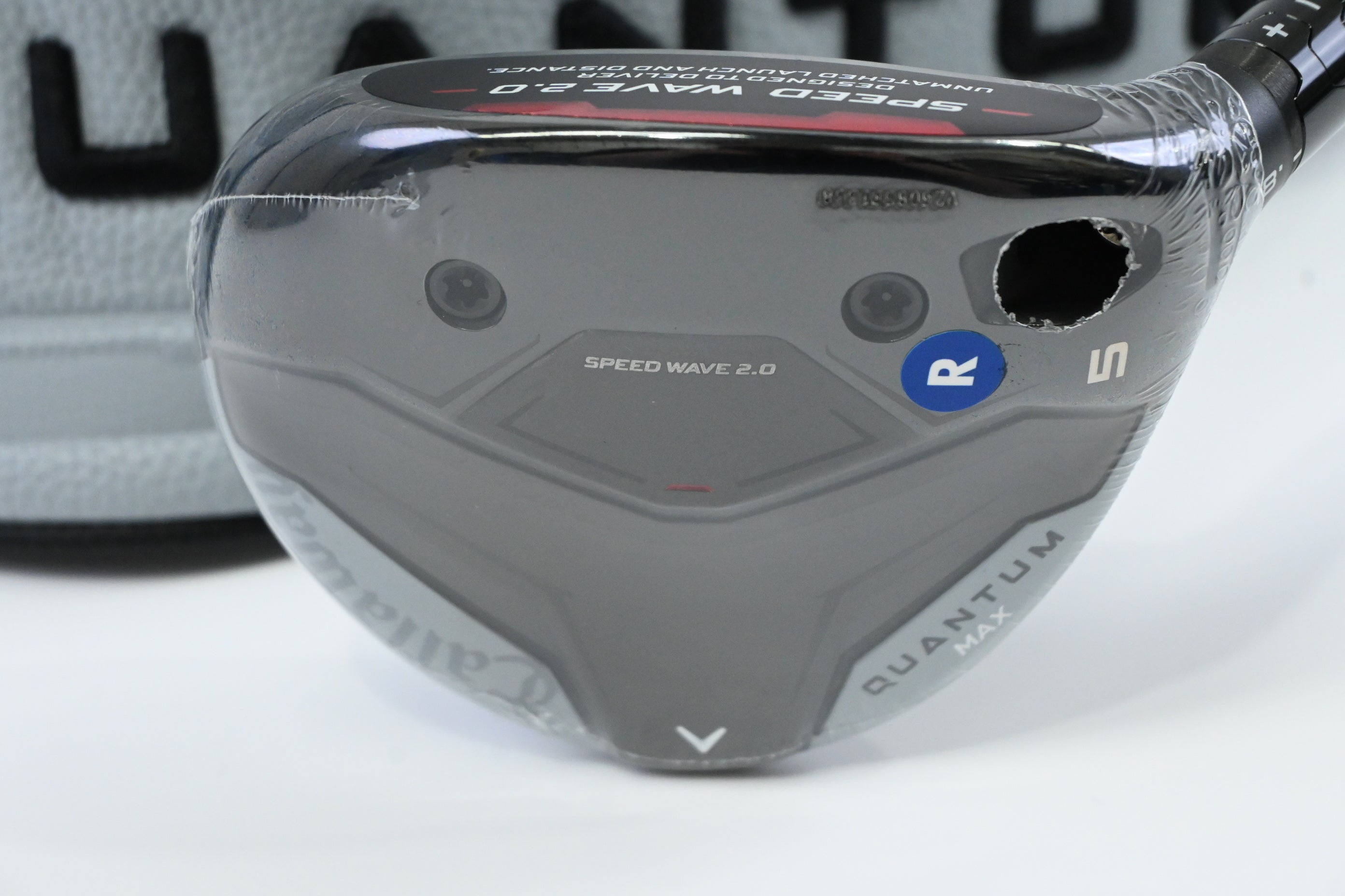 Callaway Quantum Max #5 Wood / 18 Degree / Regular Flex Denali Frost Silver 60