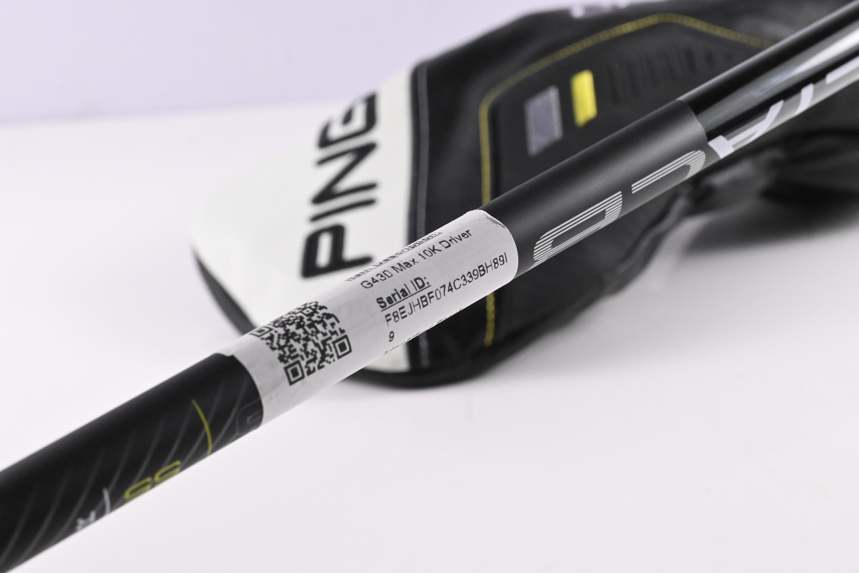 Ping G430 Max 10K Driver / 12 Degree / Regular Flex Ping Alta CB Black 55 Shaft