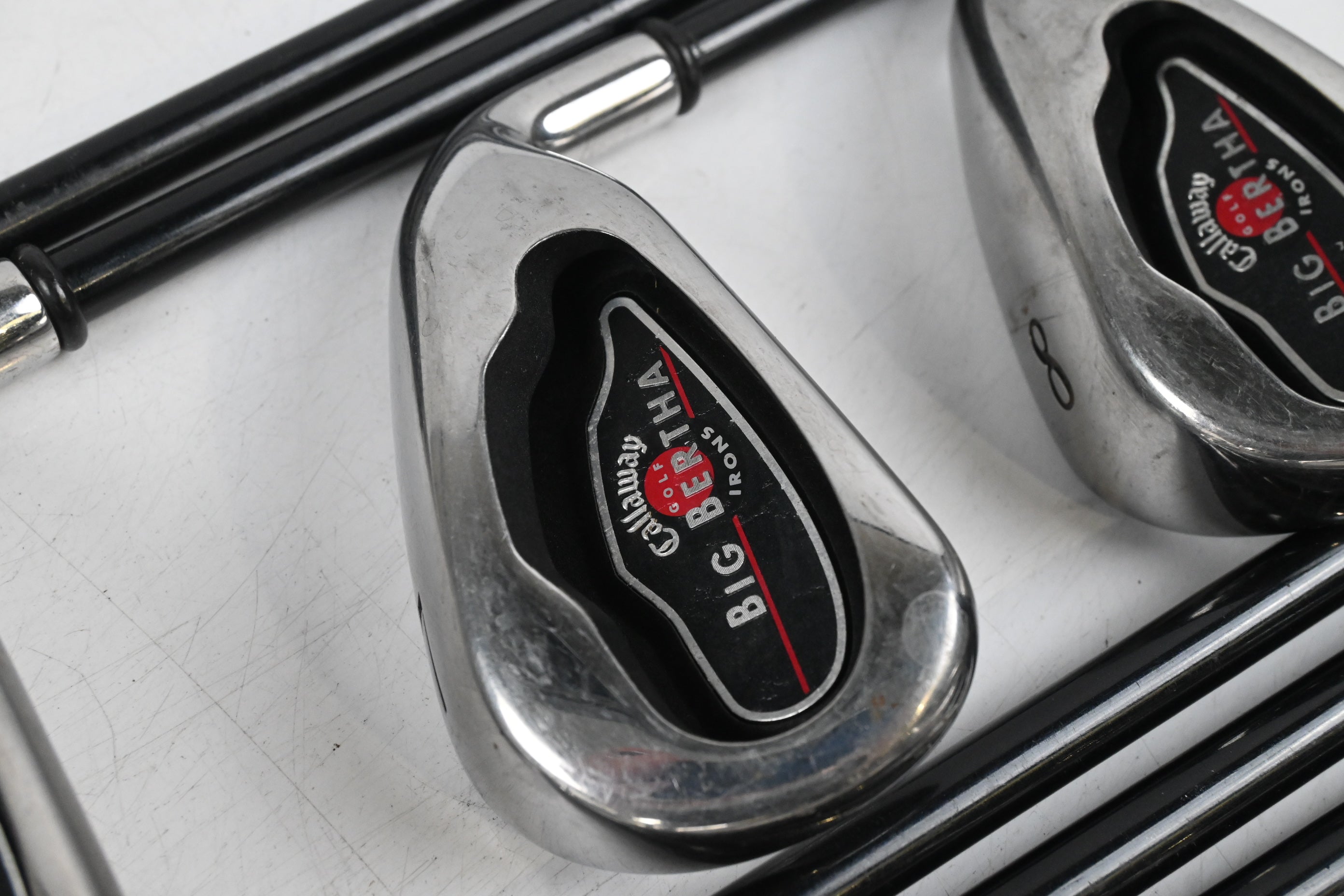 Callaway Big Bertha 2004 Irons / 4-PW+GW+SW / Regular Flex RCH 7Si Shafts