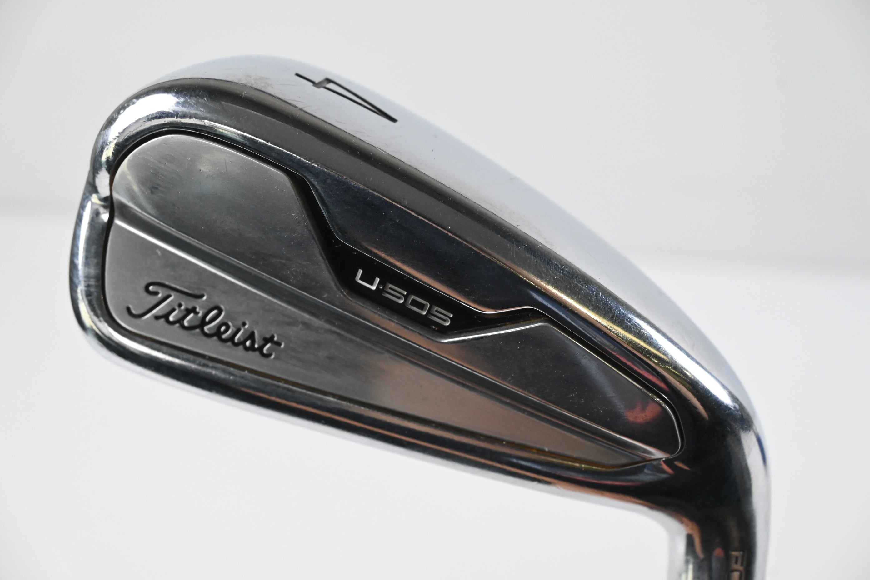 Titleist U505 #4 Iron / 22 Degree / Stiff Flex HZRDUS Smoke Black RDX 80 Shaft