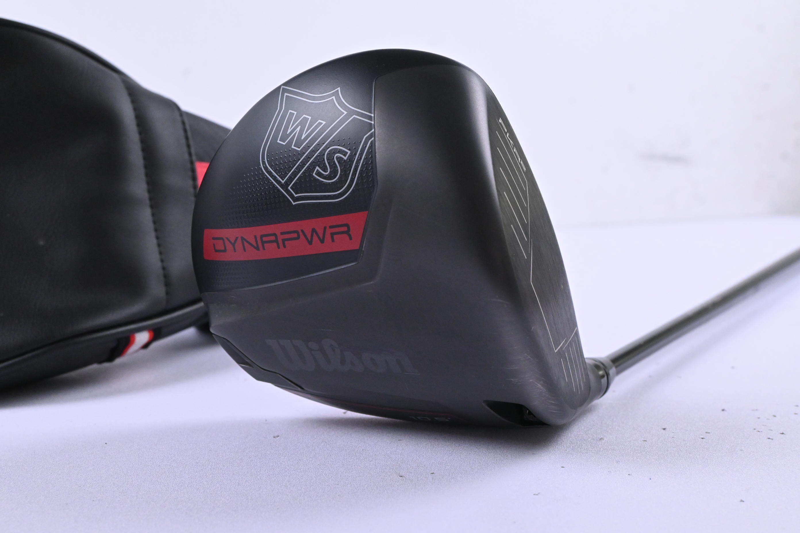 Wilson Dynapower Carbon Driver / 10.5 Degree / Senior Flex Smoke Red RDX 50